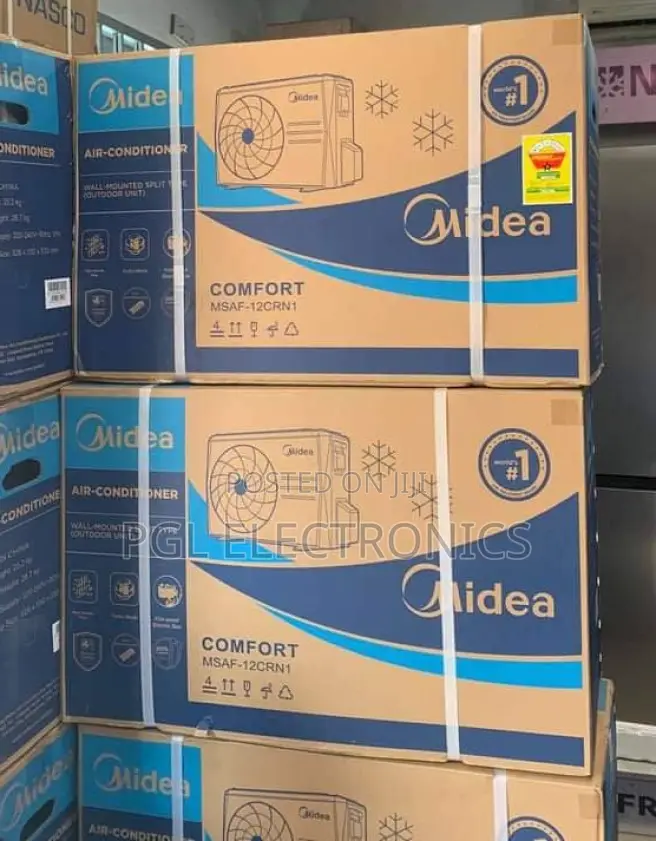 Midea 1.5hp Split R410 Ac Msaf-12crn1 (2.0hp and 2.5hp Also Available)