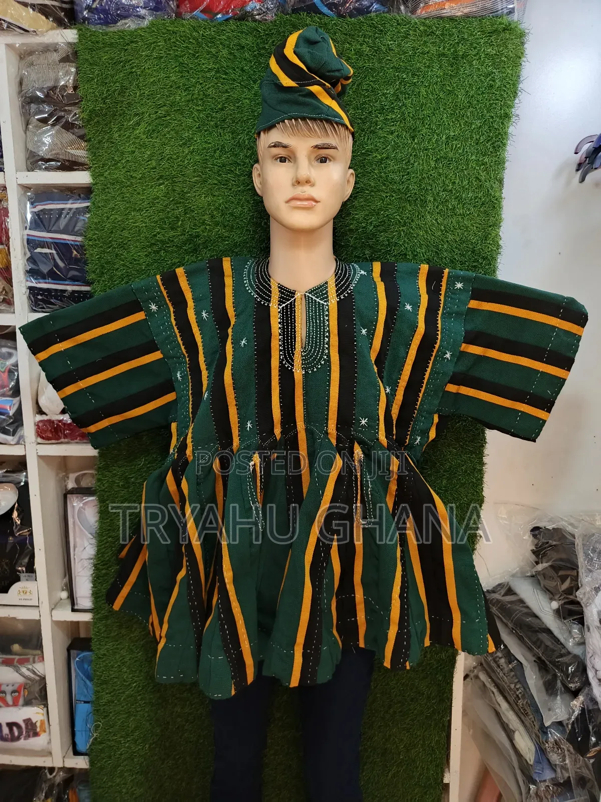 Quality Tryahu Men's Smocks -ghana Xmas Promo Sale