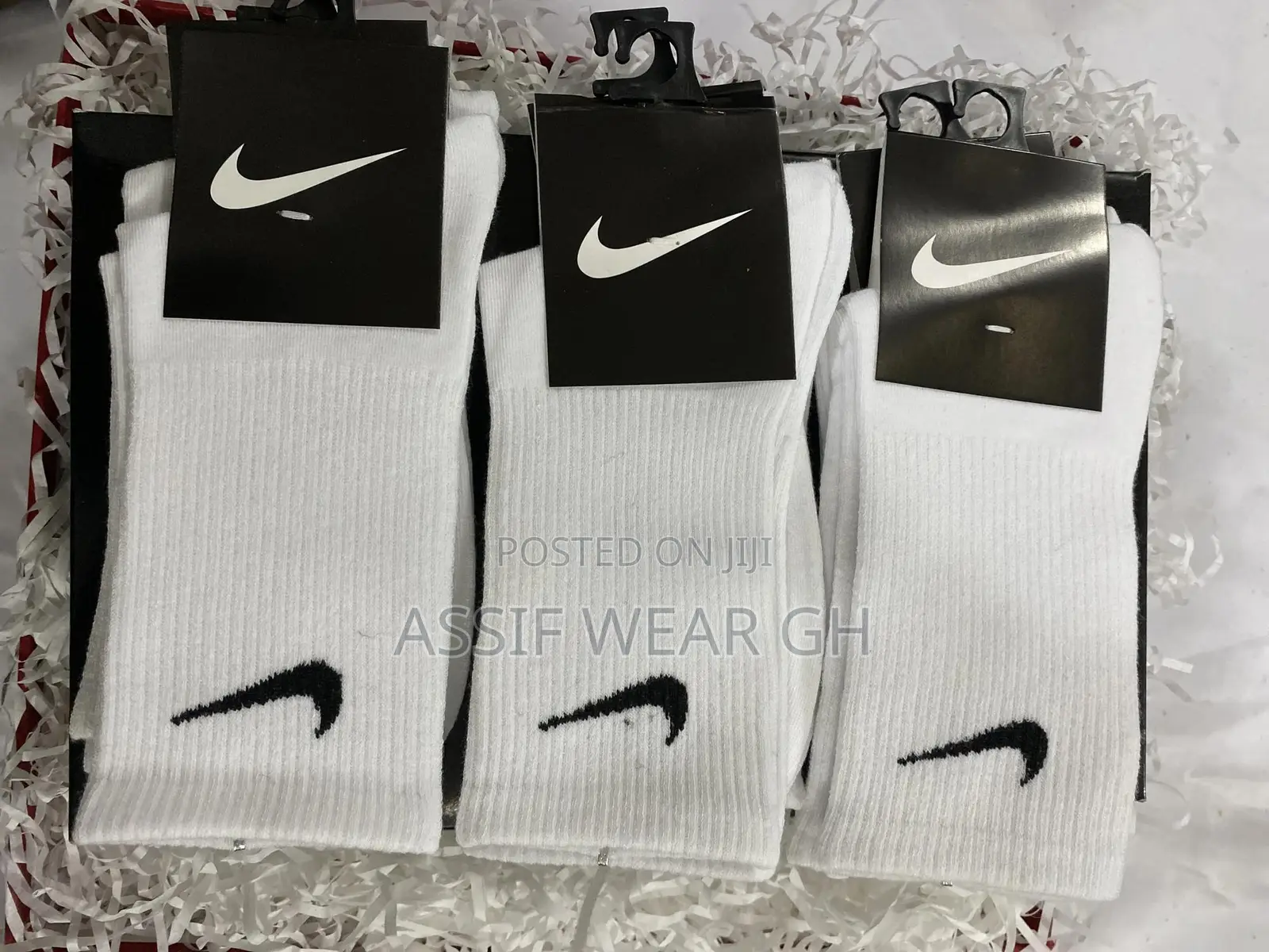 Nike White Socks Set