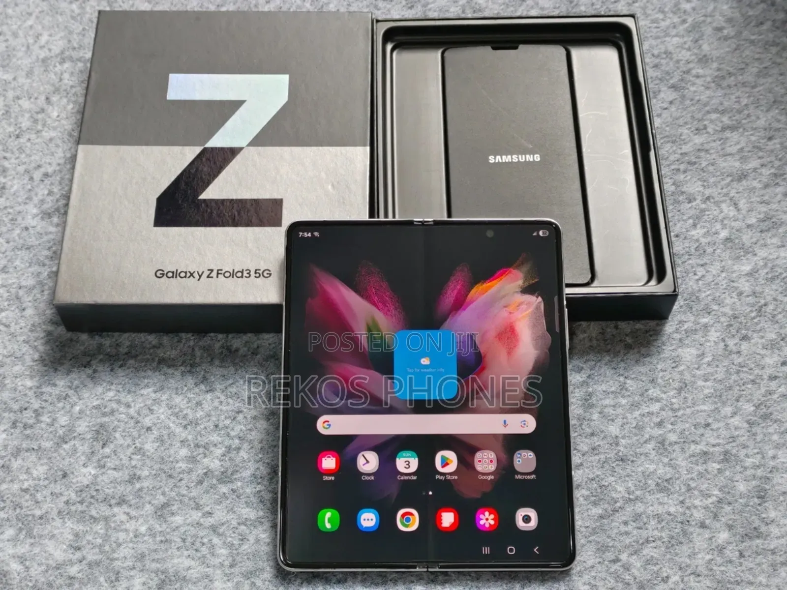 New Samsung Galaxy Z Fold 3 512 GB Black