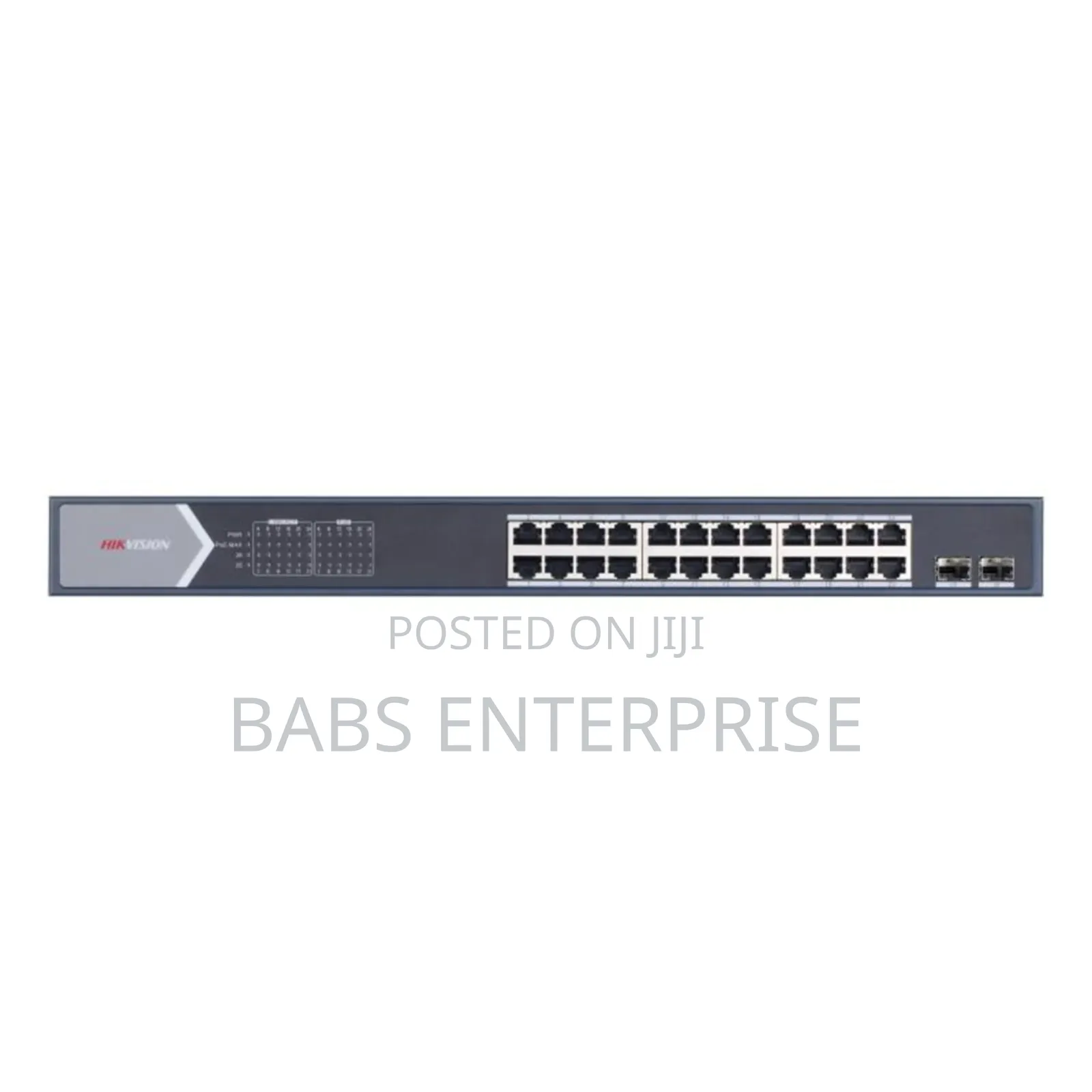 Hikvision 24 Port Gigabit Unmanaged Poe Switch
Ds-3e0526p-e/M