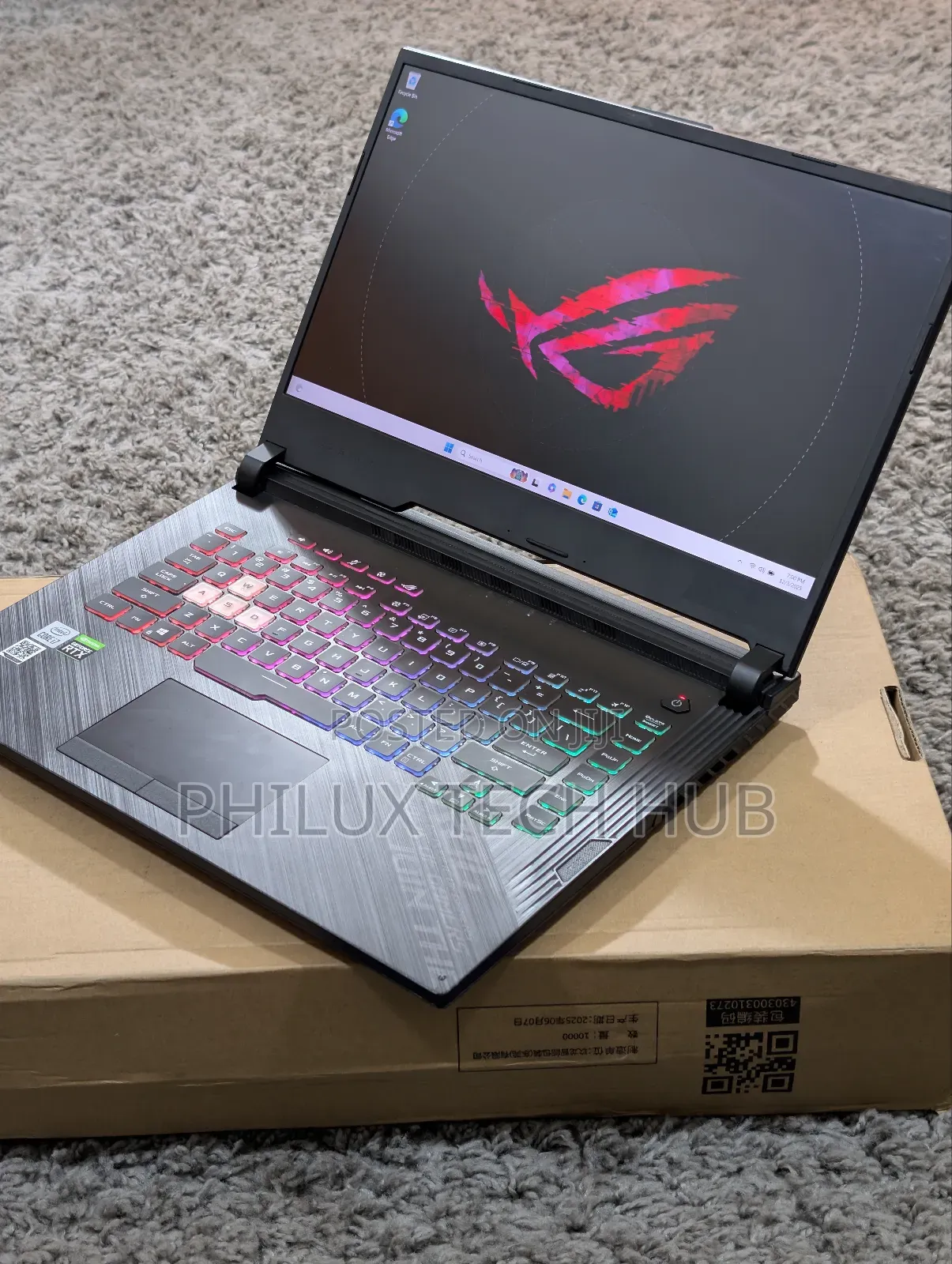 Laptop Asus ROG Strix G15 G512 24GB Intel Core i7 SSD 512GB