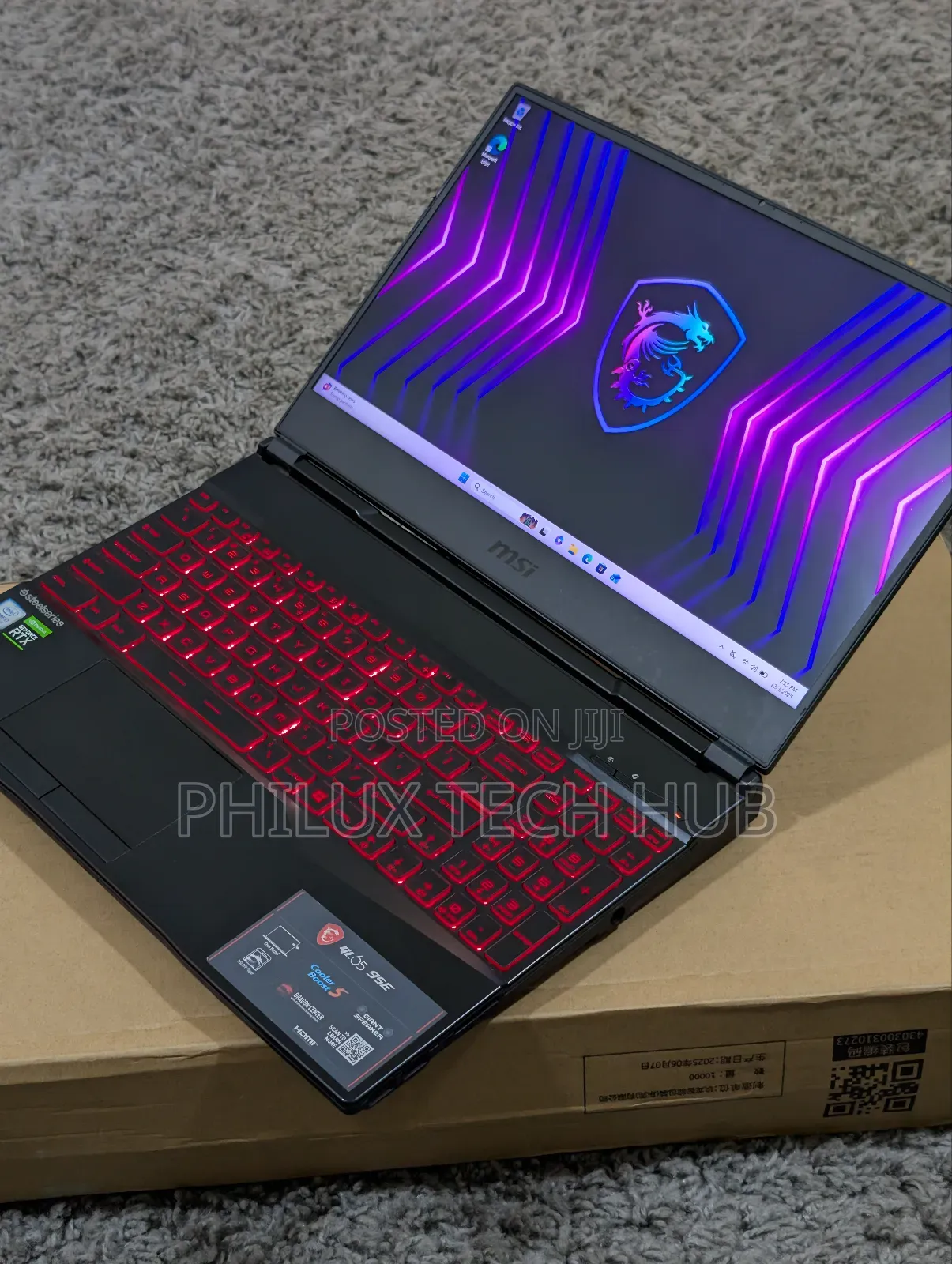 Laptop MSI GP65 Leopard 24GB Intel Core I7 SSD 512GB