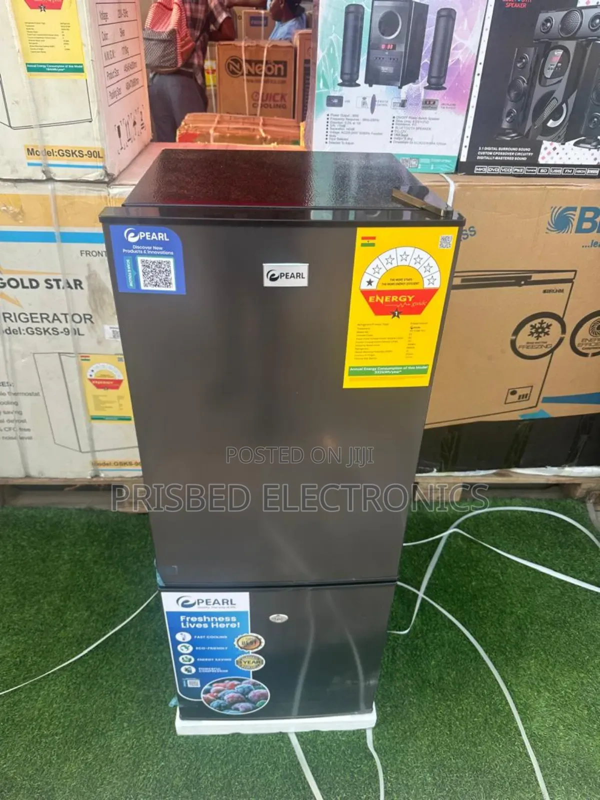 Pearl Table Top Double Door Fridge 94 Litres