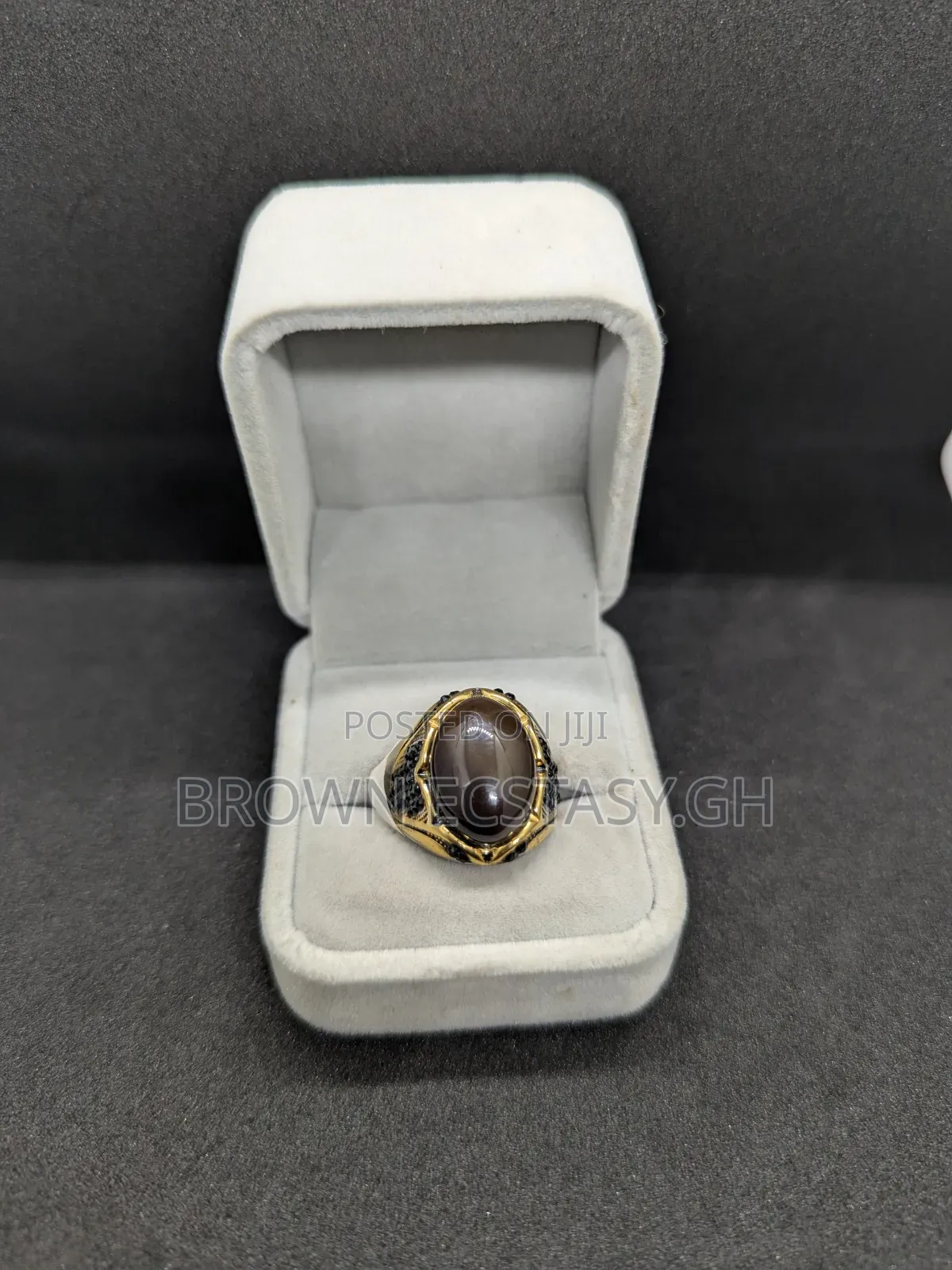 Two Tone Tiger Eye Ring