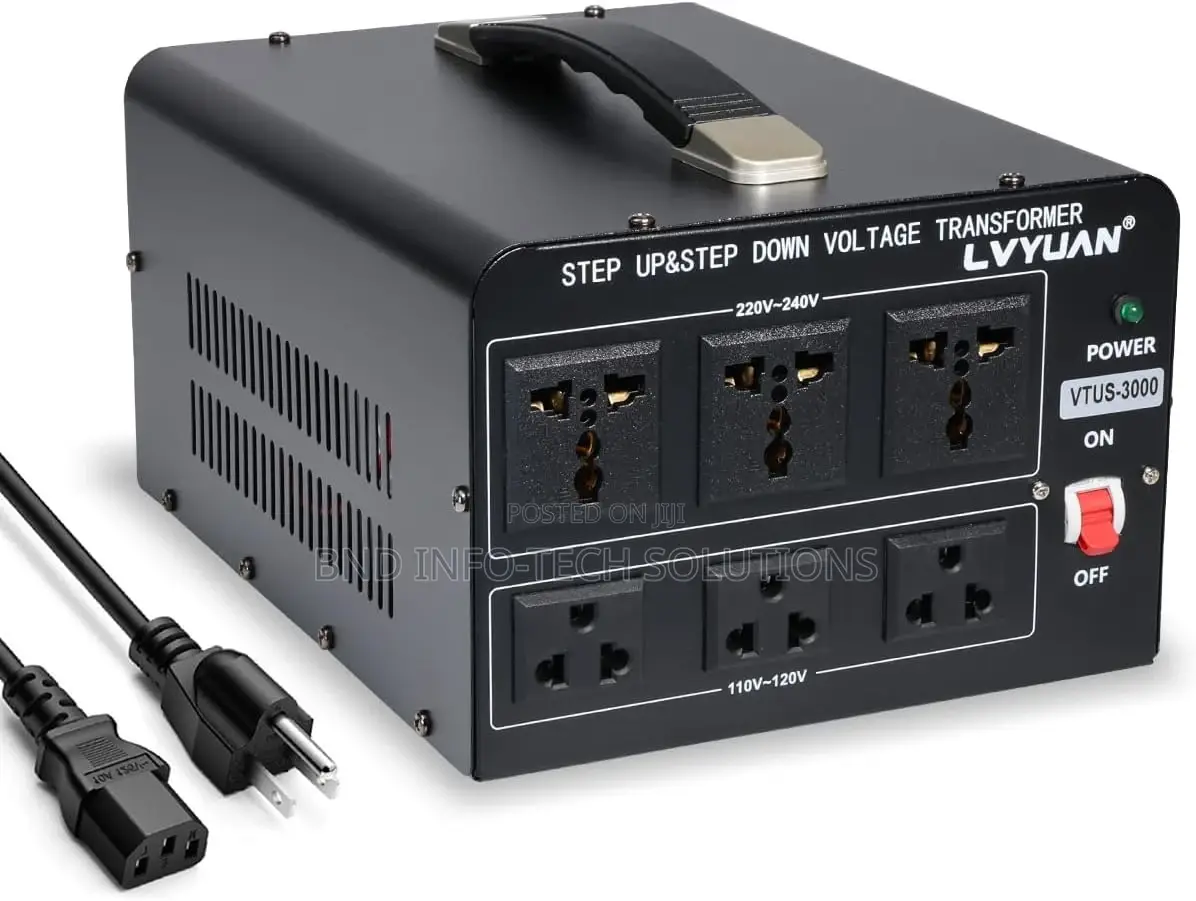 Lvyuan 3000 Watt Voltage Converter Transformer Heavy Duty Step Up/Down