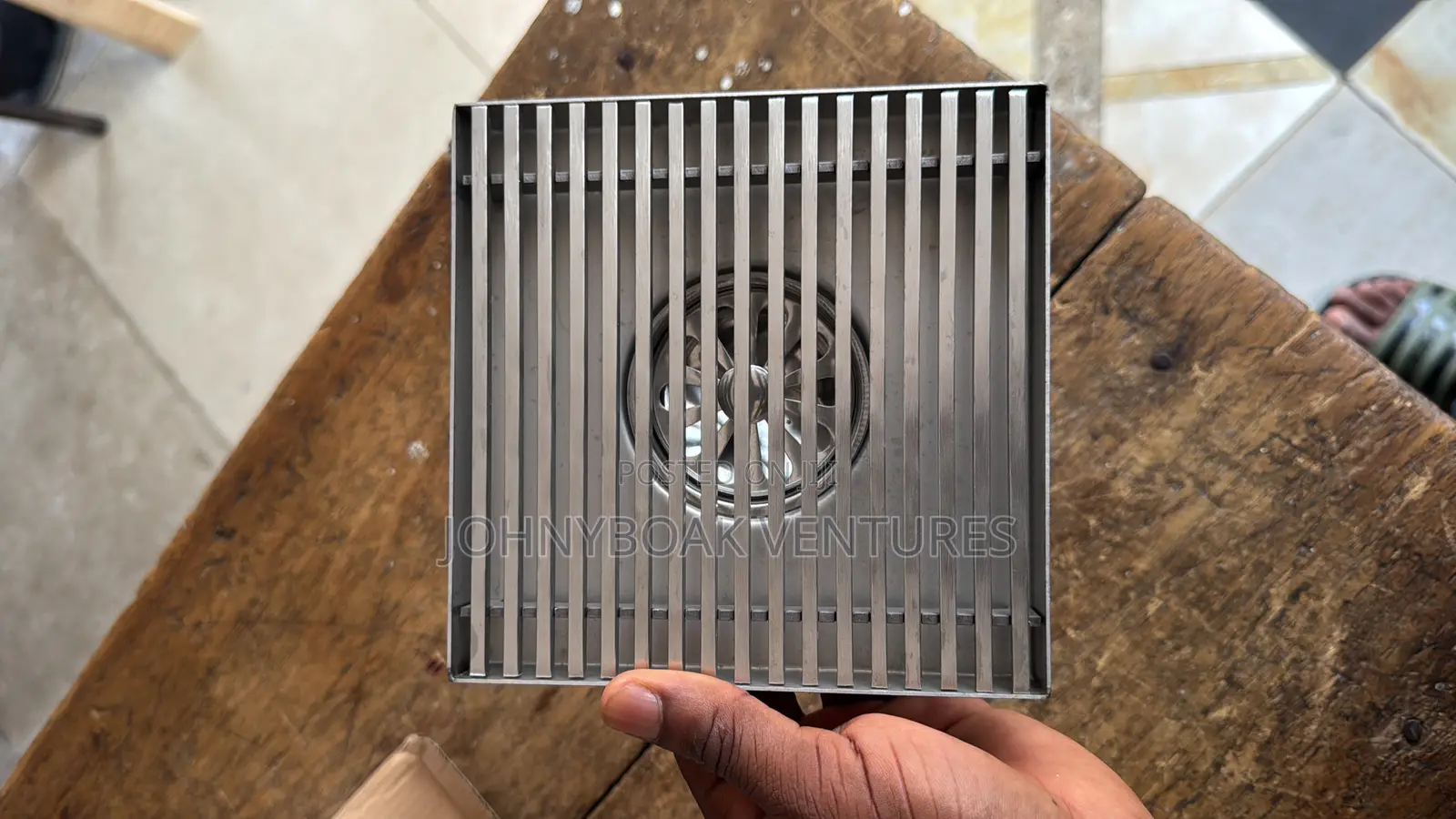 Stainless Steel Non Return 150mm X150mm Flow Drain