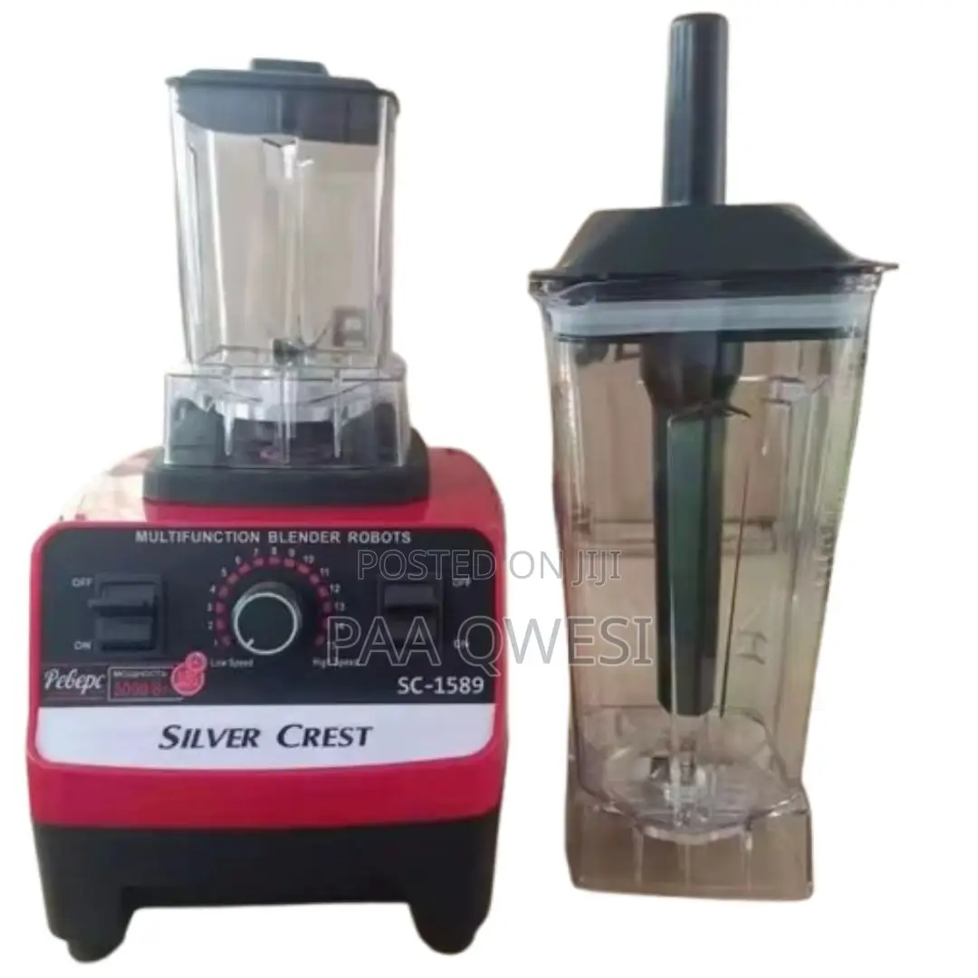 Electric Silver Crest Smoothie Blender