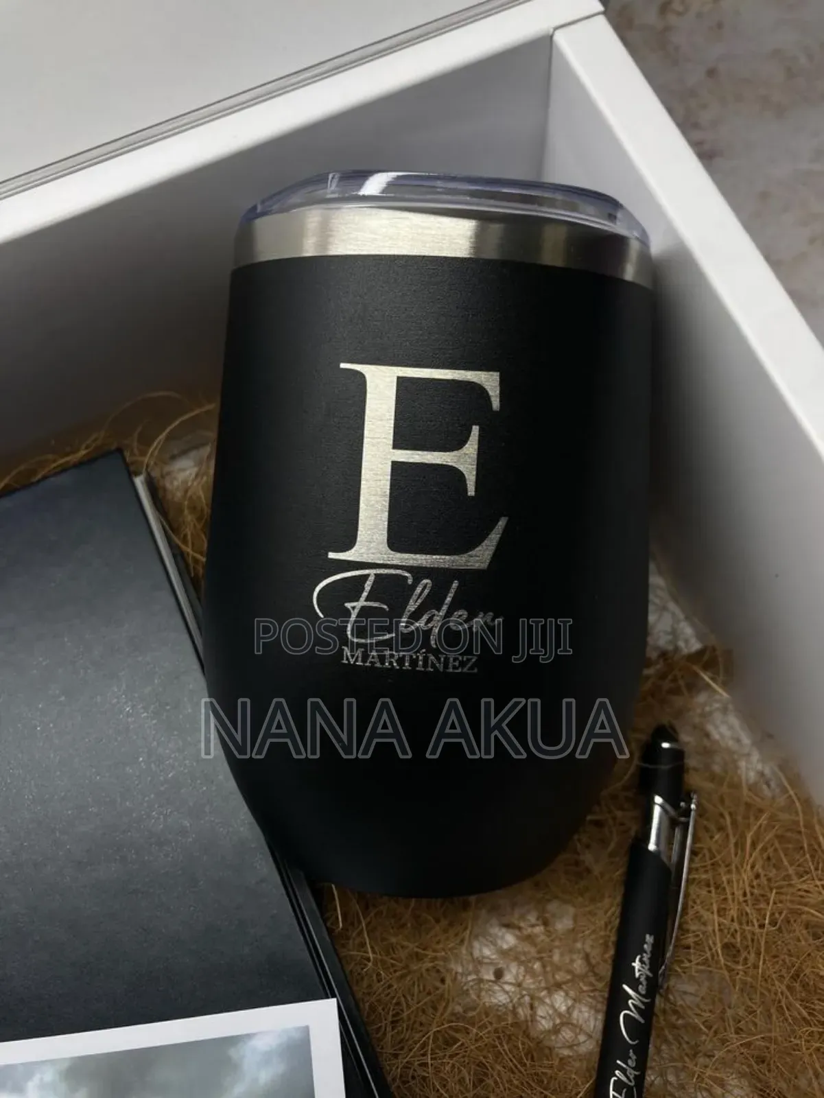 Customised Egg Shaped Stainless Steel Mugs With Cover