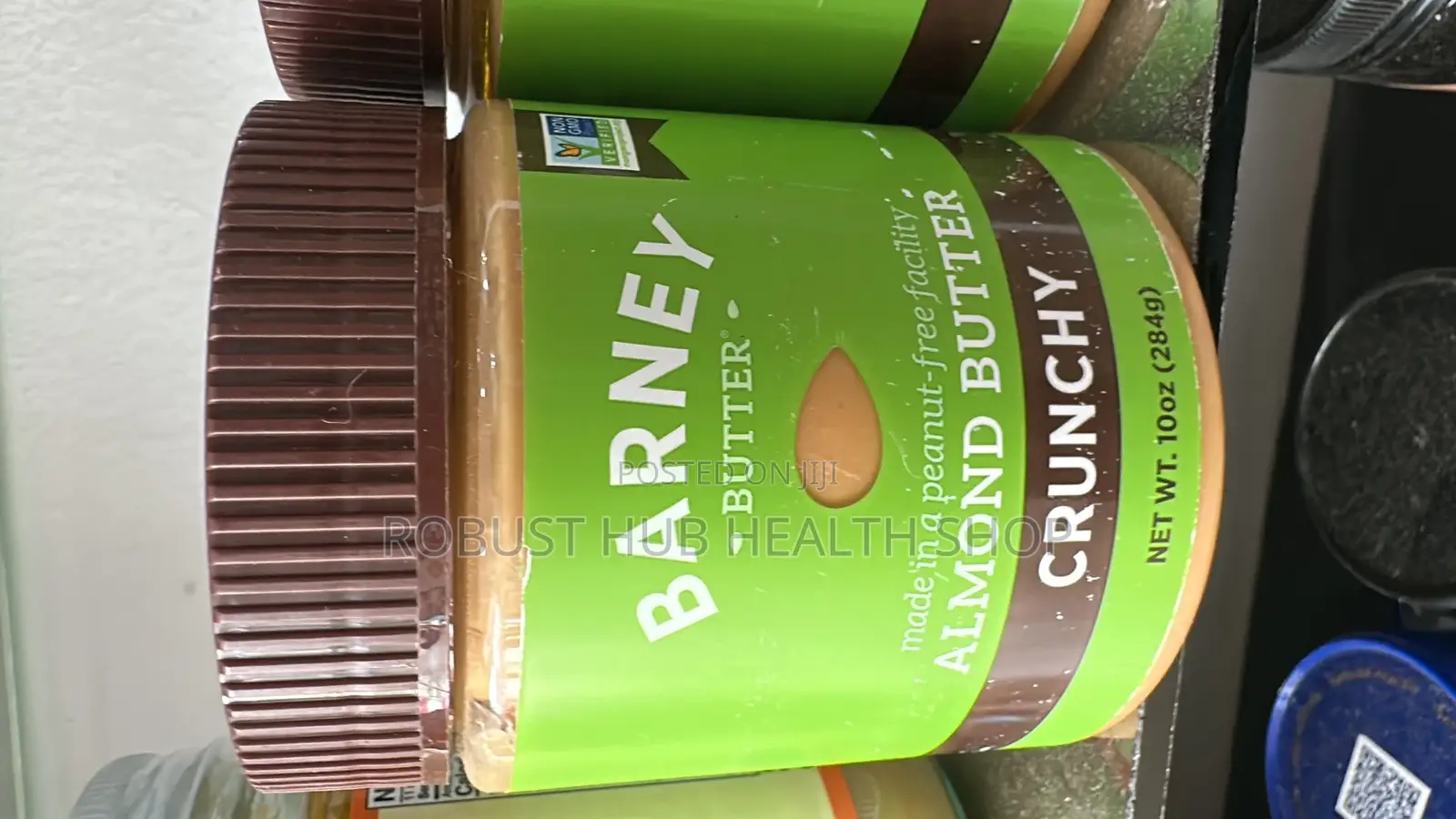 Almond Butter No Added Sugar, Salt, Gluten Free, Keto