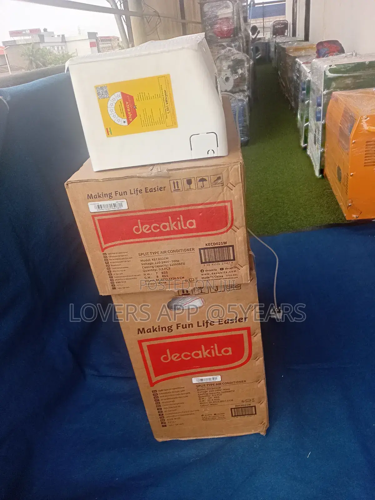 Decakila 1.5hp Inverter Air Conditioning With Fast Cooling