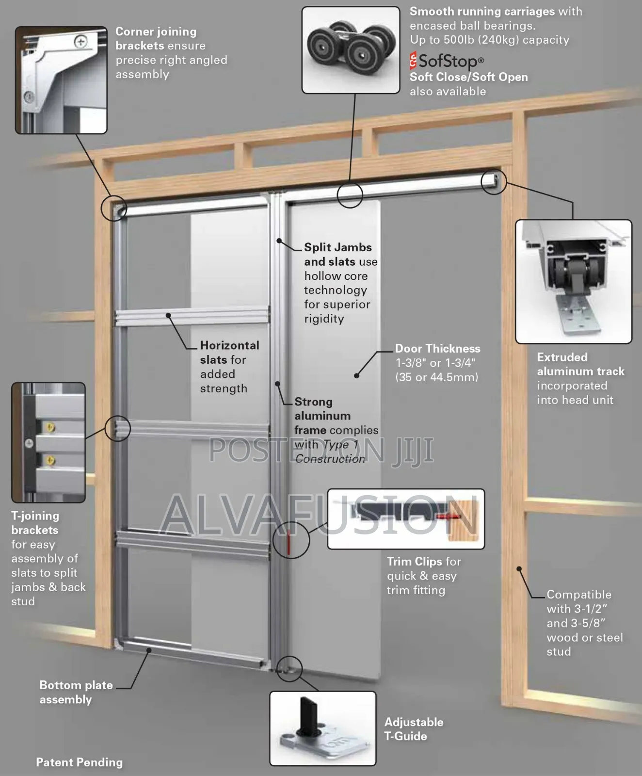 Pocket Door Mechanism