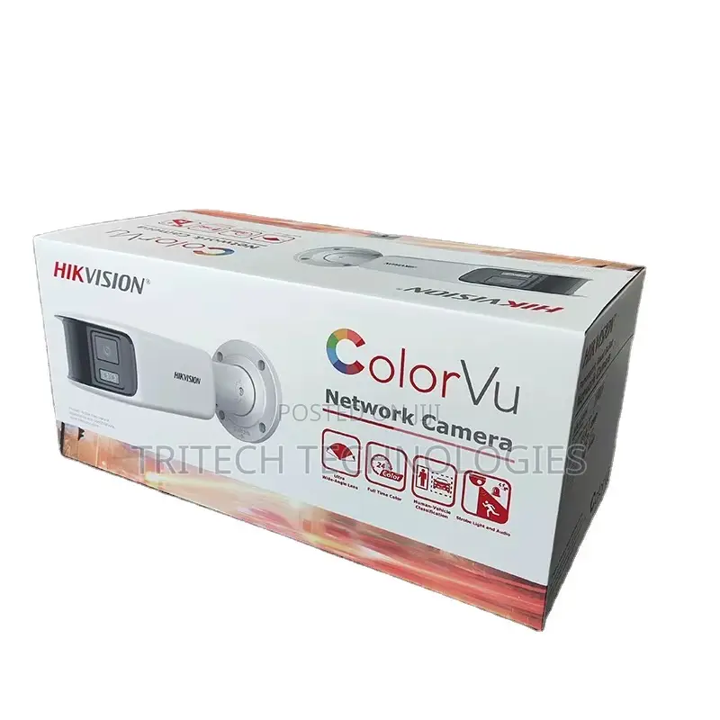 Hikvision 8mp Panoramic Colorvu Outdoor Ip Camera Ds-2cd2t87g2p-Lsu/Sl