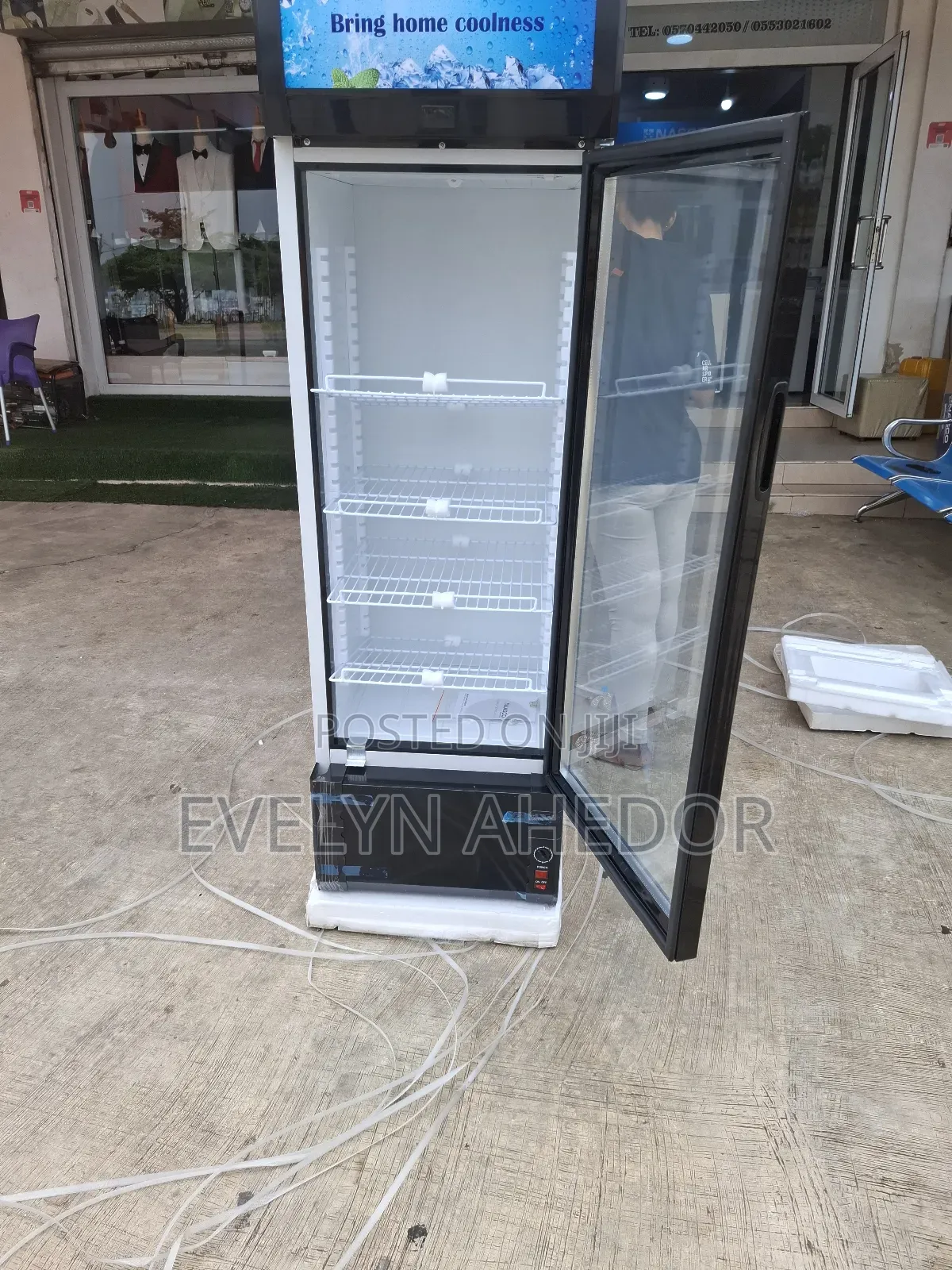 Bring Home Coolness Nasco Display Fridge Fresh in Box for Sale