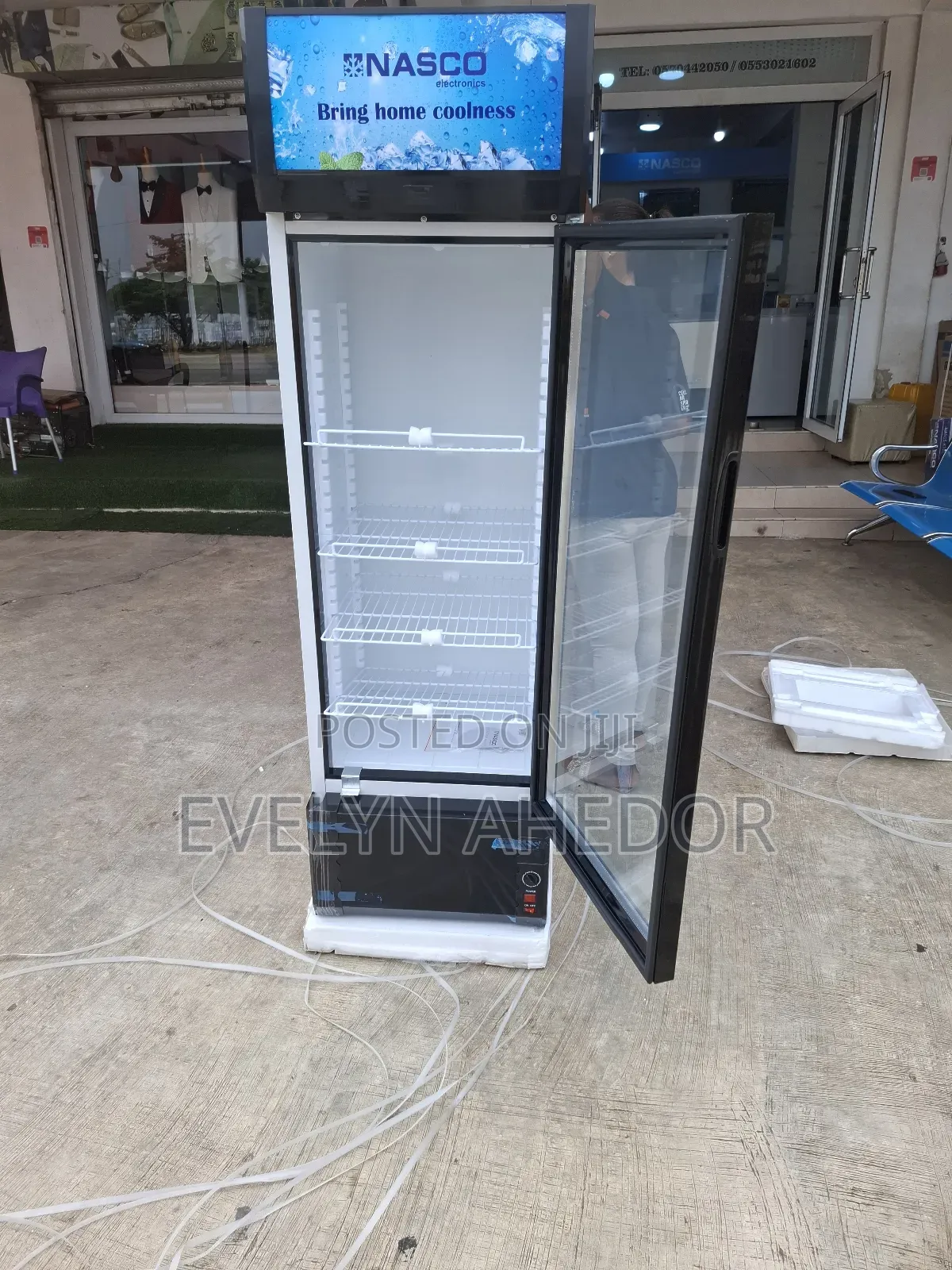 Bring Home Coolness Nasco Display Fridge Fresh in Box for Sale