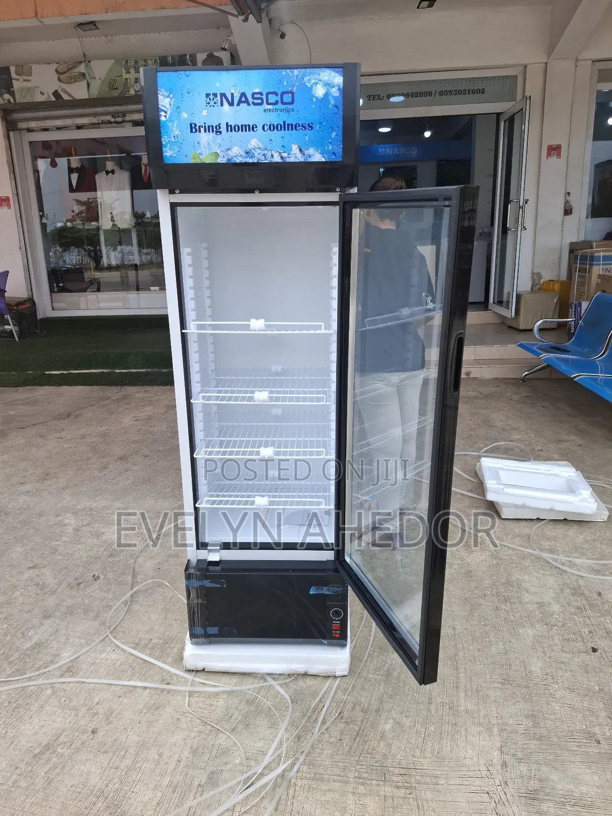 Bring Home Coolness Nasco Display Fridge Fresh in Box for Sale