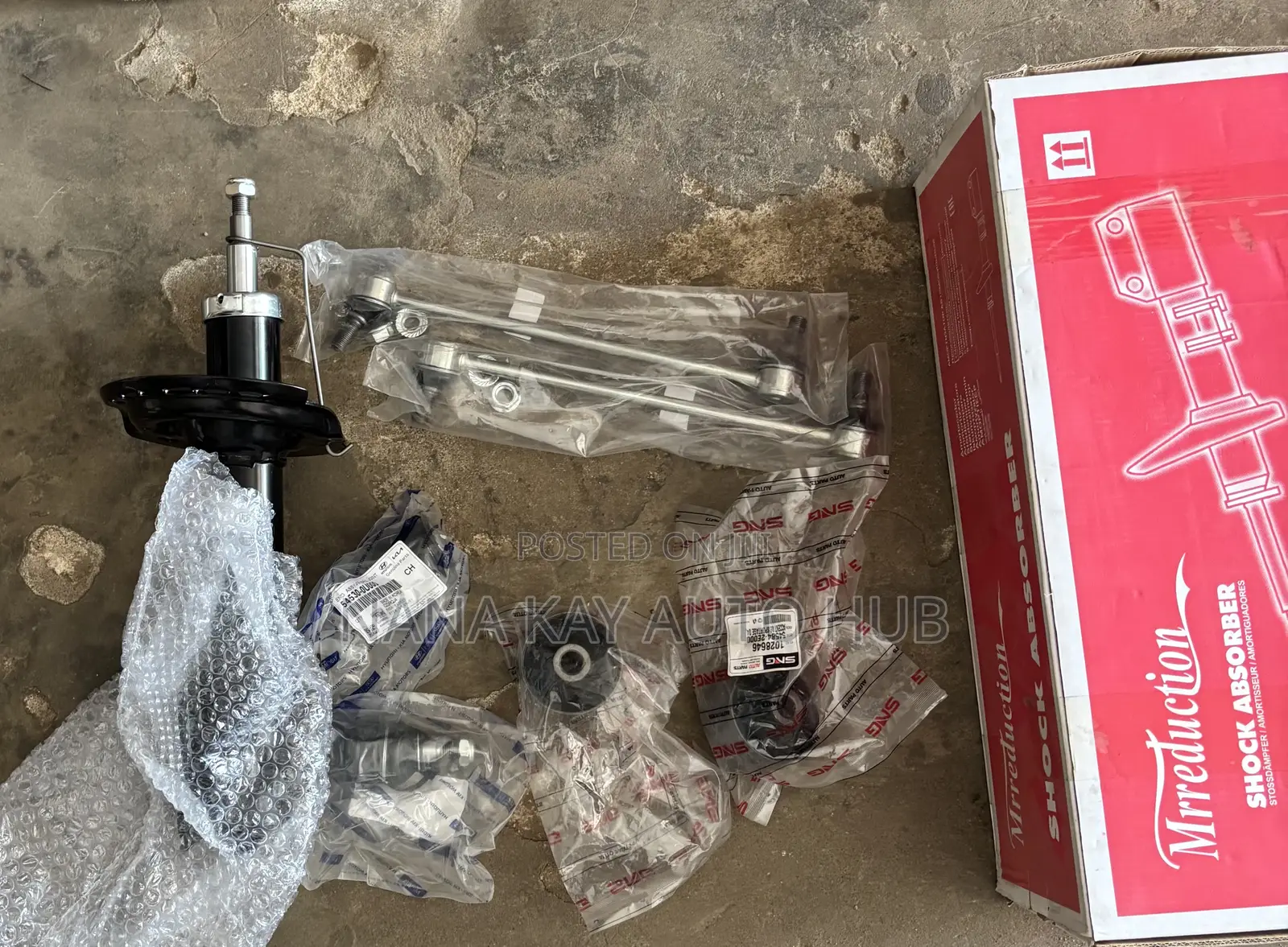 Hyundai Elantra 2012-2016 Front Shocks, Link,Ball Joint,Bushings
