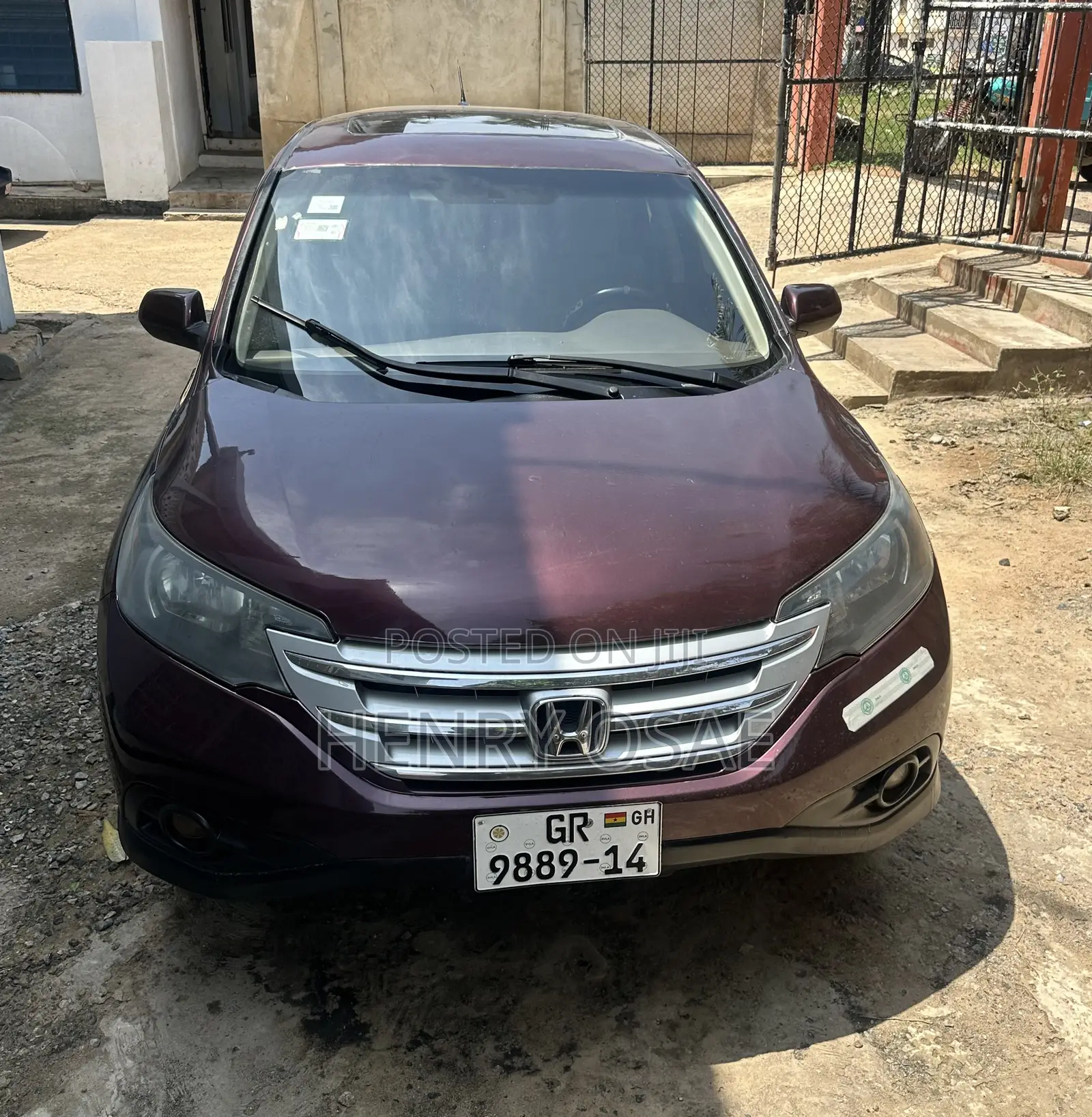 Honda CR-V 2014 Burgundy