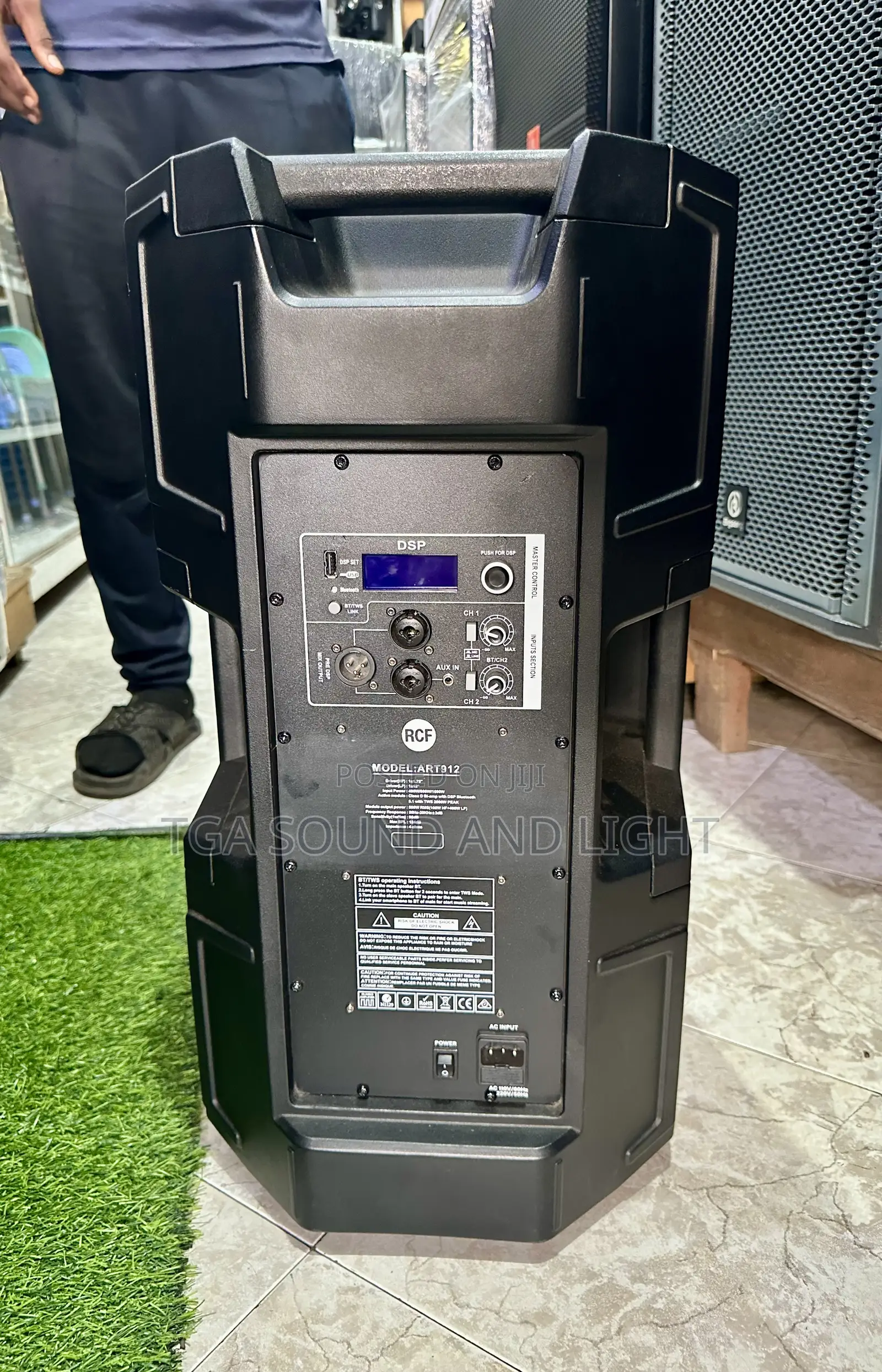 RCF 12 Inches Active Stage Monitors - Pair