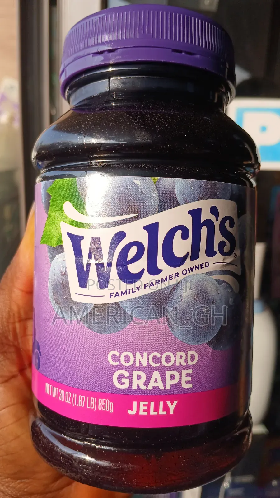 Welch's Concord Grape Jelly, 850g