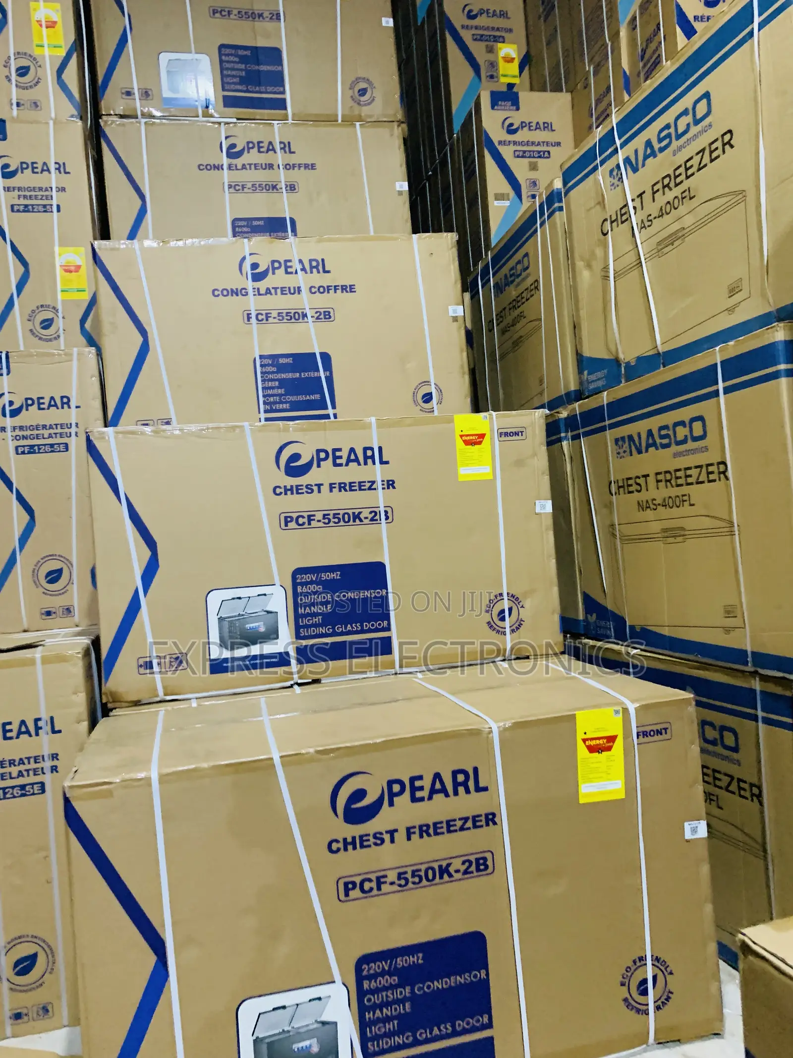 Text 10gig for Your PCF--2b—400ltrs Pearl Chest Freezer