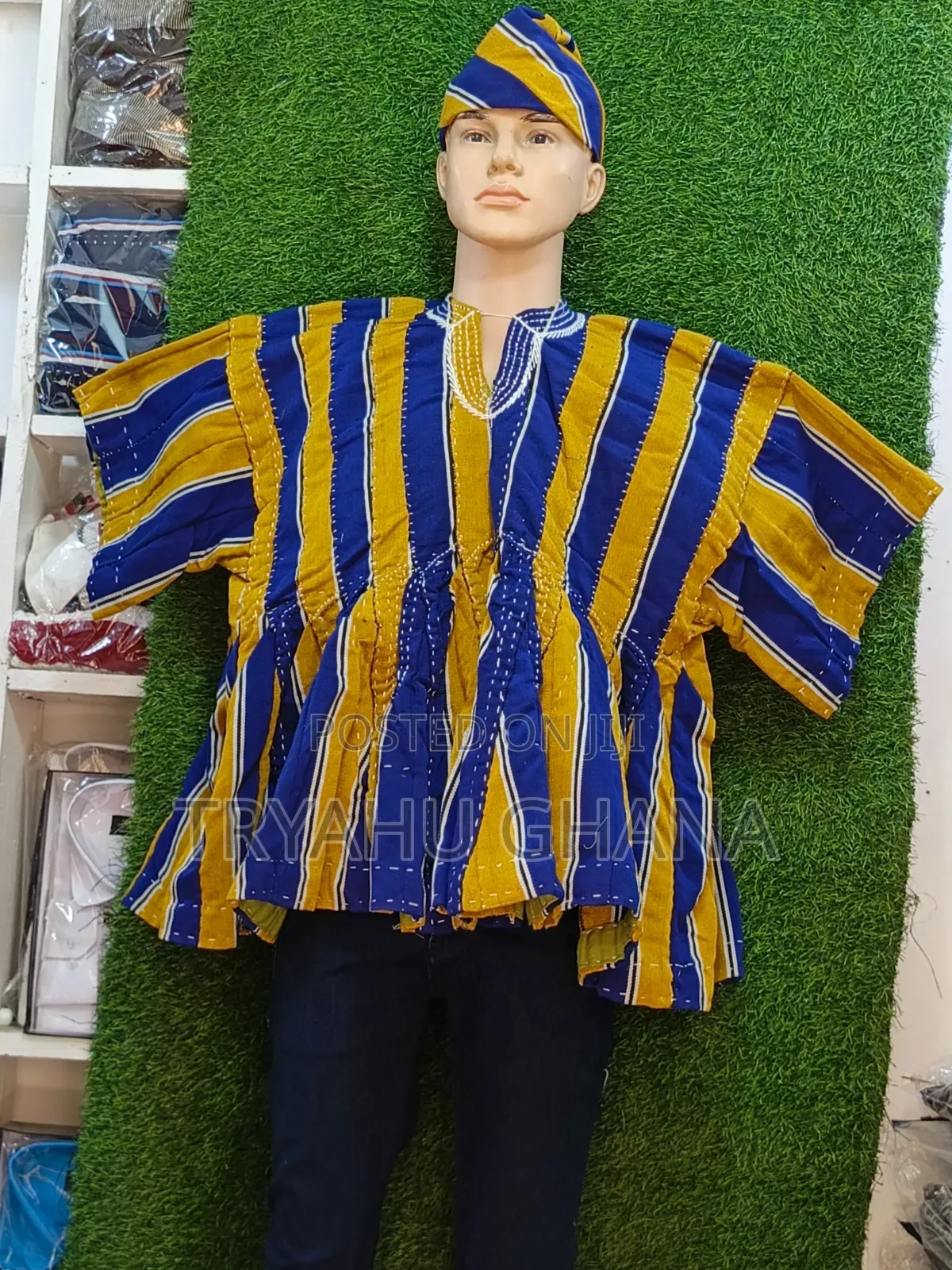 Affordable Northern Handwoven Men's Smocks- Available In Stock