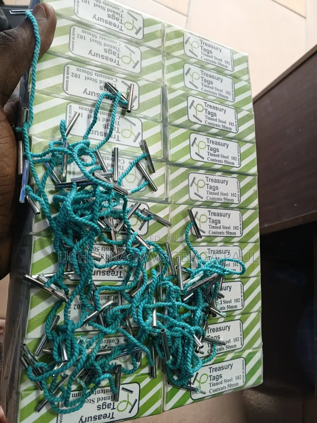 Green Tag for File