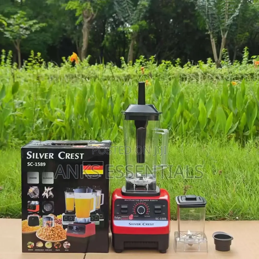 Silver Crest 4500w Commercial Blender – Heavy Duty