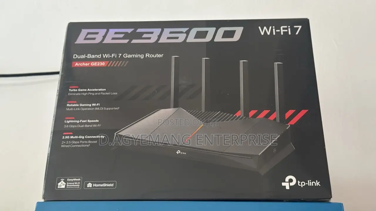 Tp Link Be3600 Wifi 7 Gaming Router