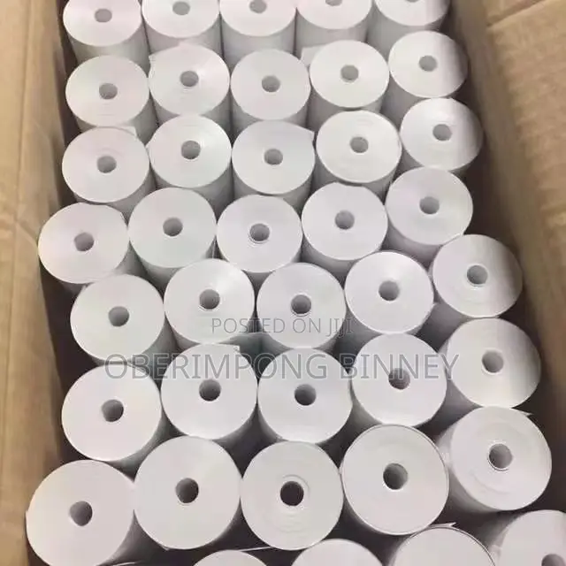 Paper Roll 80mmx80mm 50 Pieces in the Box