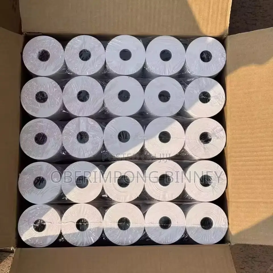 Paper Roll 80mmx80mm 50 Pieces in the Box
