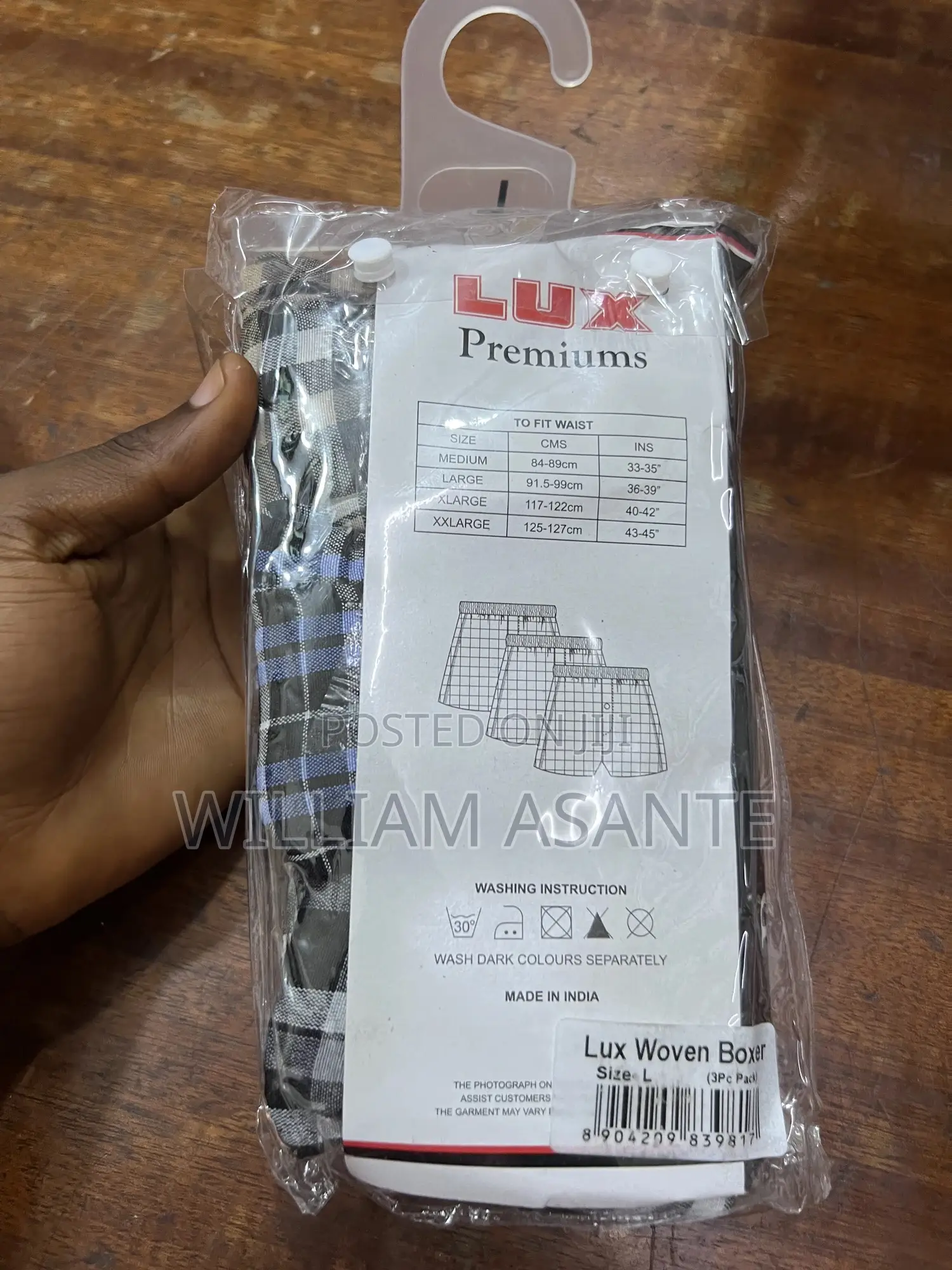 Lux Premium 3pcs Boxer Shorts