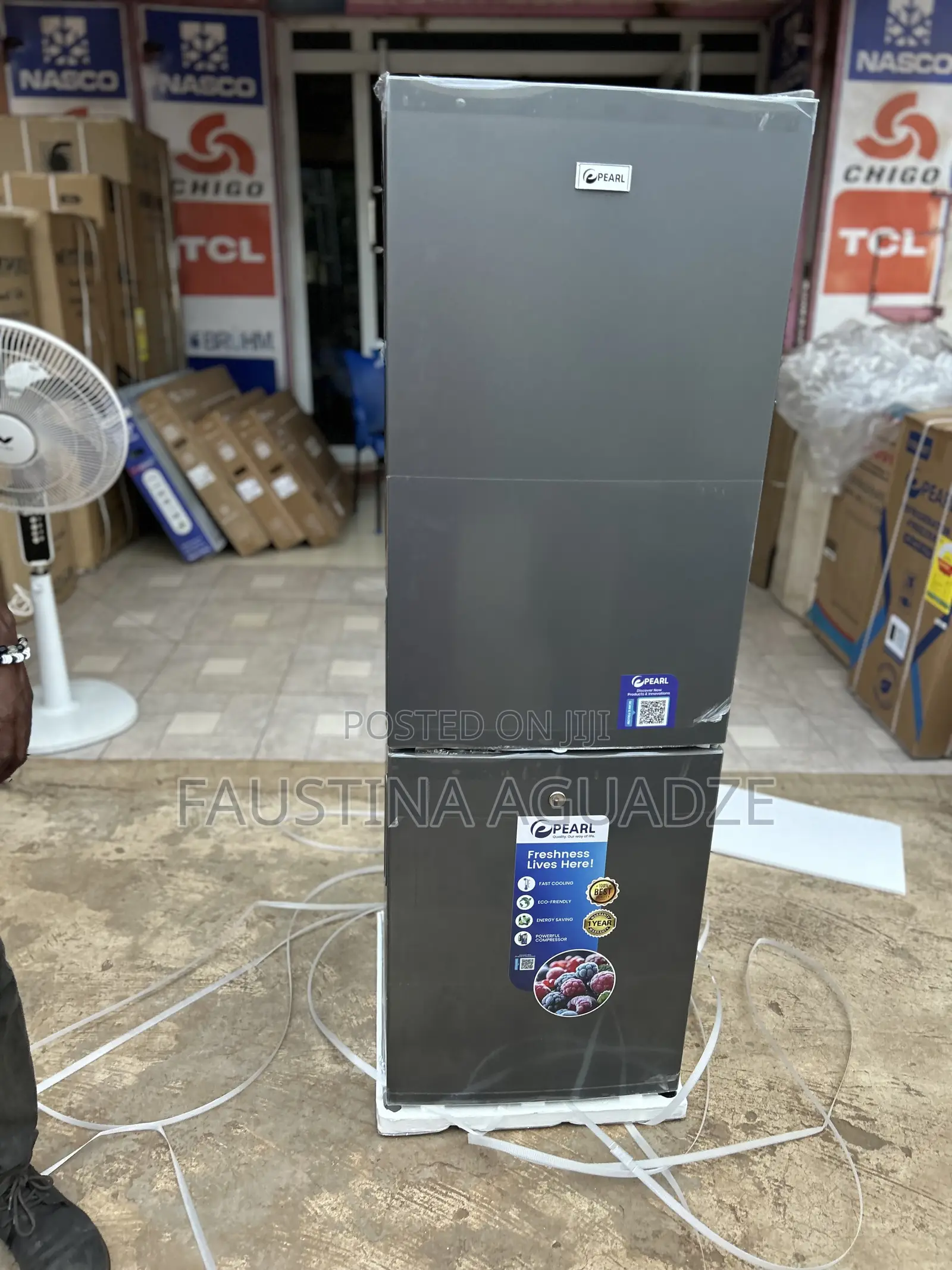 Pearl Pf 028 Fridge-157 Litres Bottom Freezer