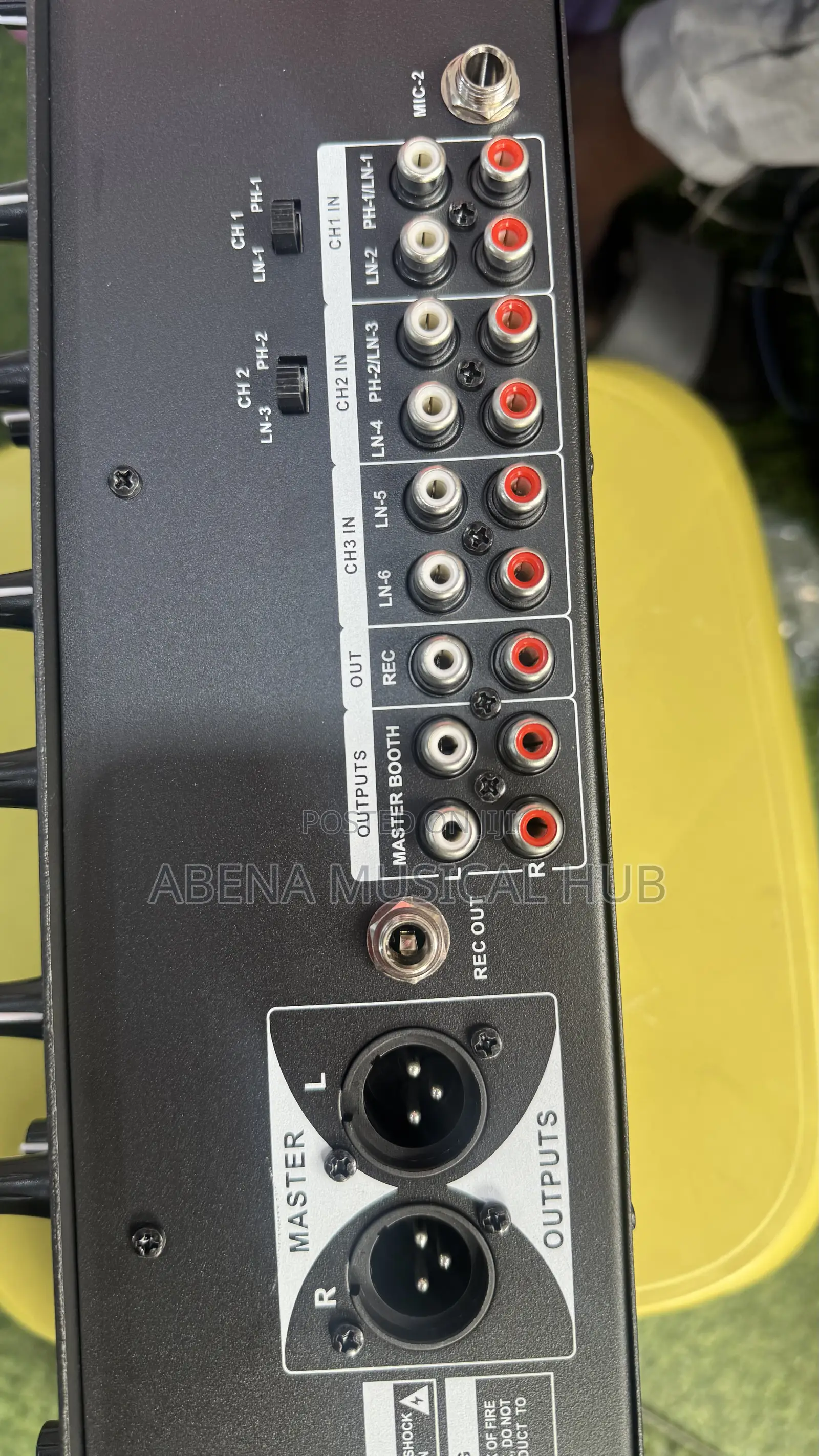 Power Link Dj 602 3 Channel Mixer