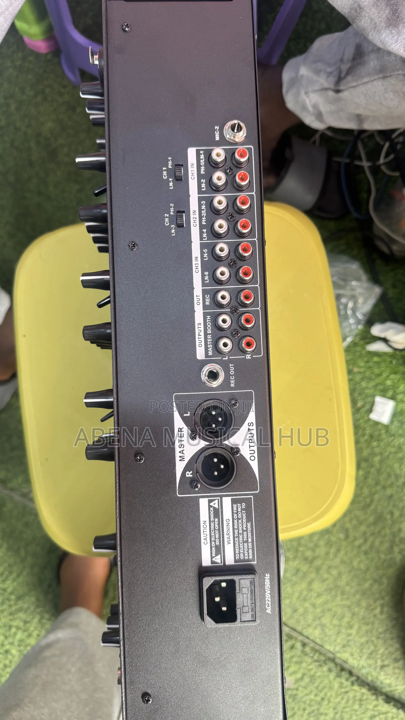 Power Link Dj 602 3 Channel Mixer