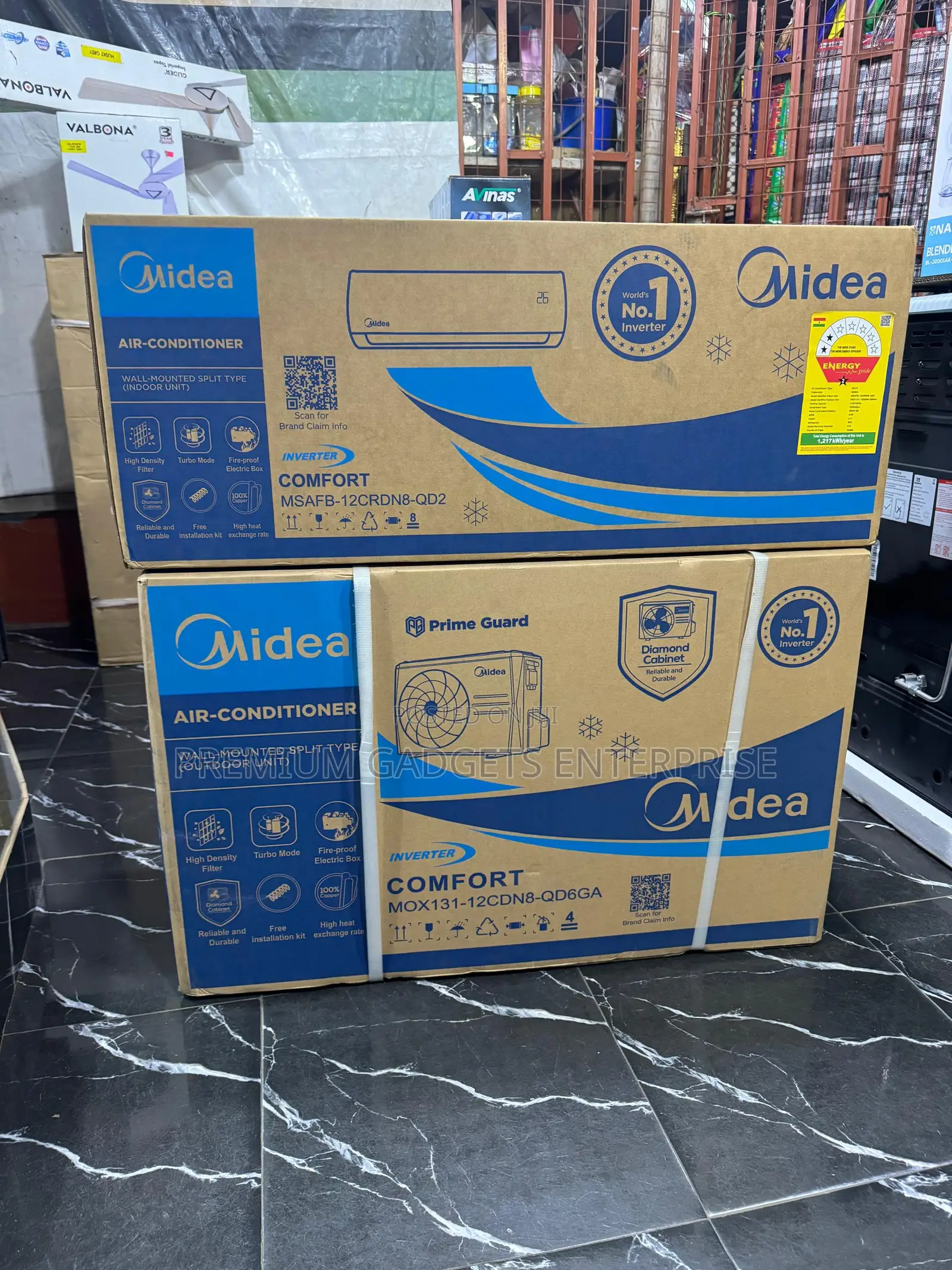 Midea 2.0hp Split Digital Inverter R32 Unicool Air Conditioner
