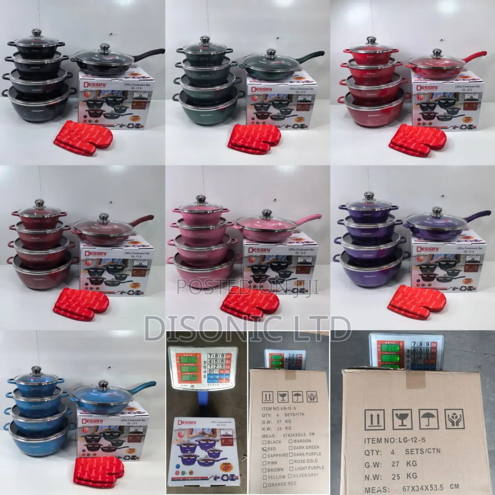 5 Set Nonstick Cookware