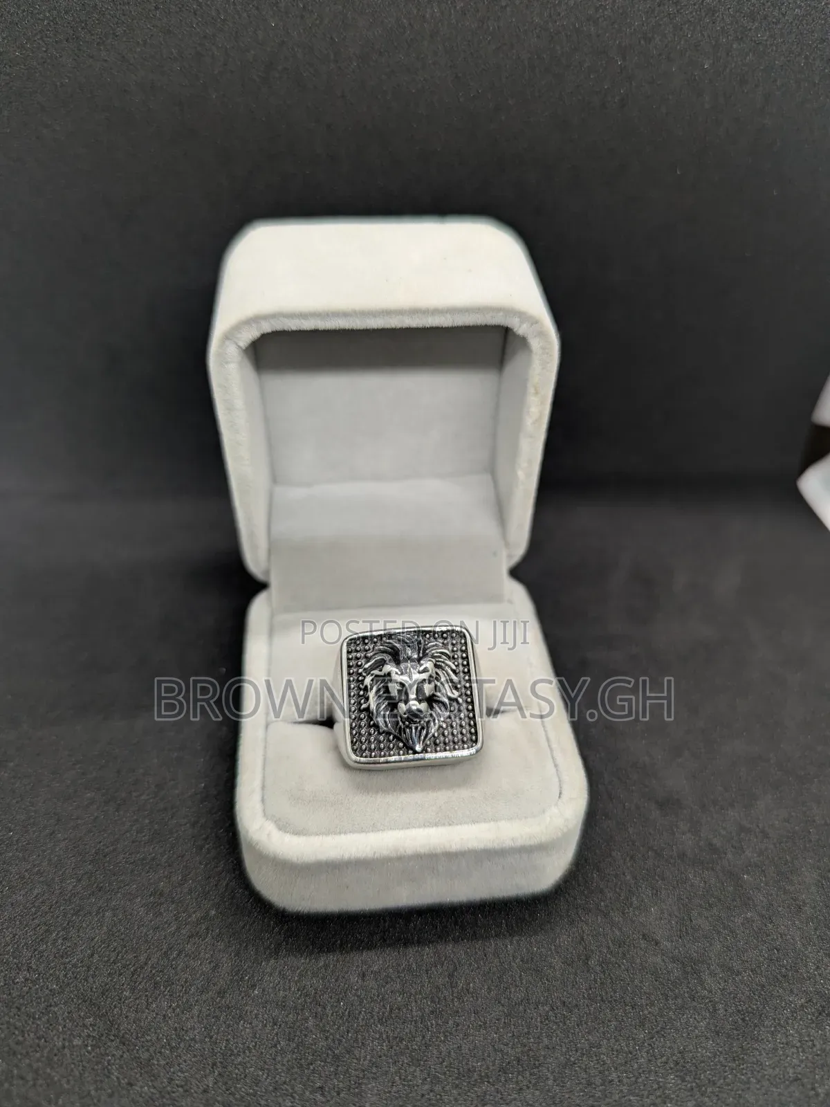 Lion Signet Rings (Stainless Steel)