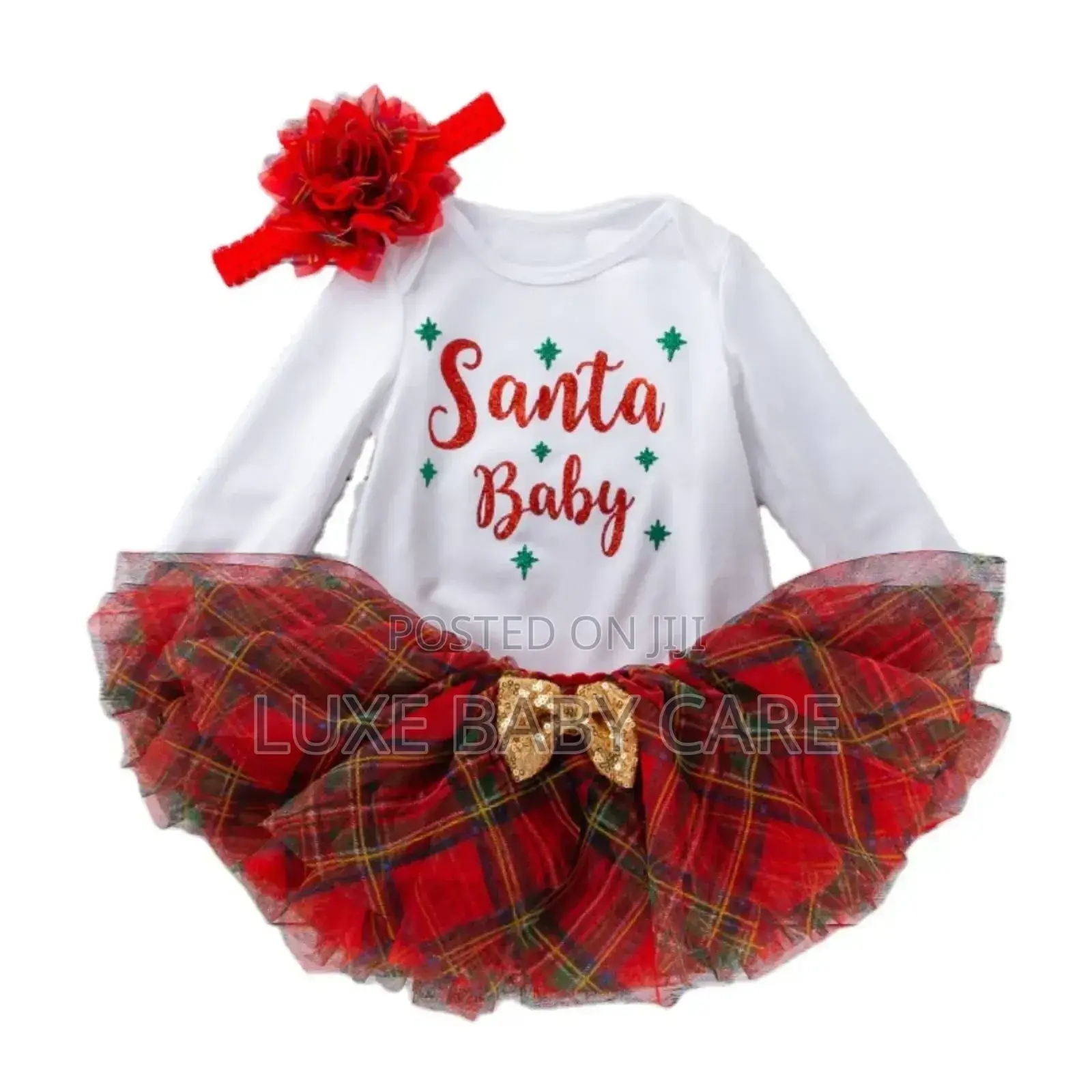 My First Christmas Newborn Baby Girls Set