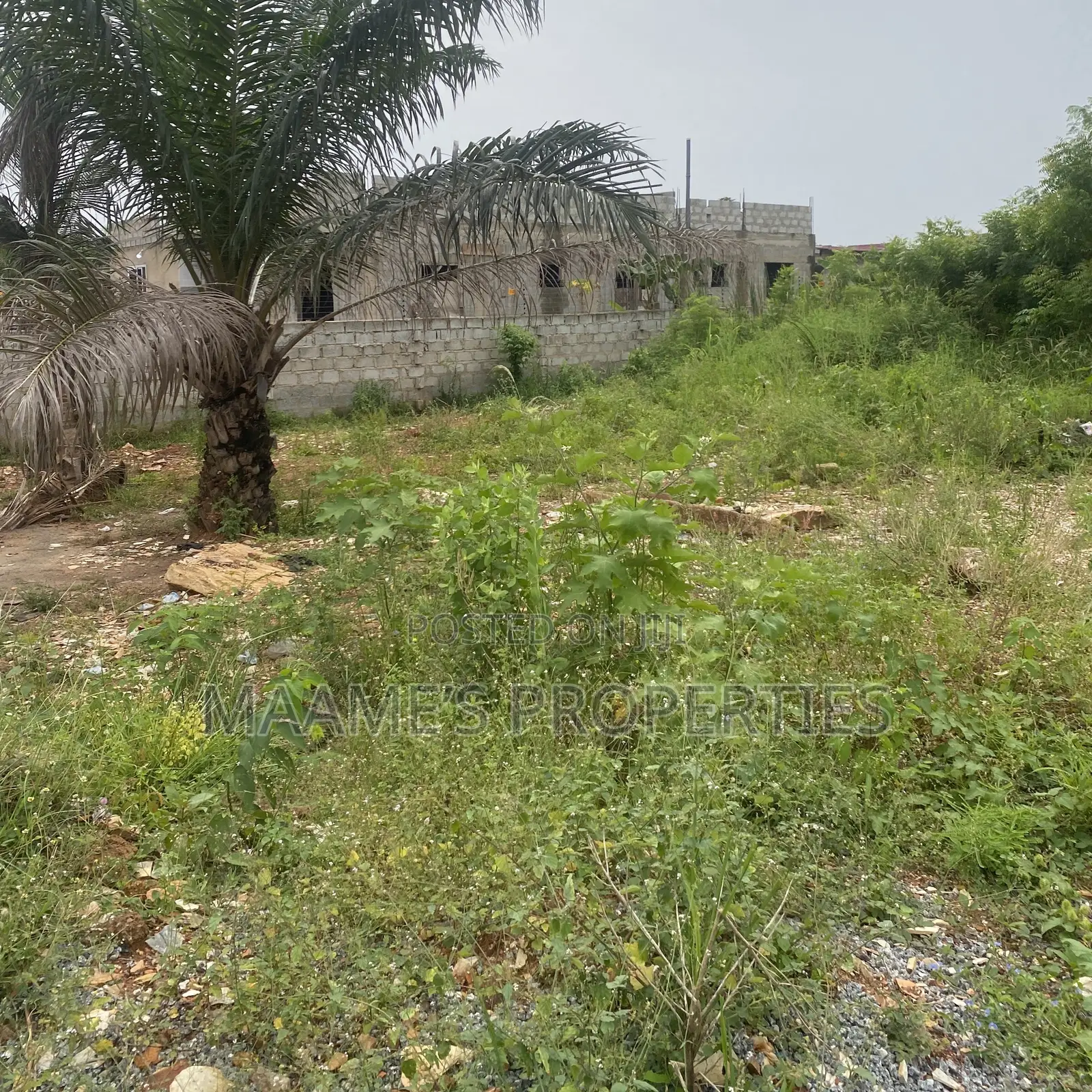 70x100 Titled Land at Oyarifa High Tension