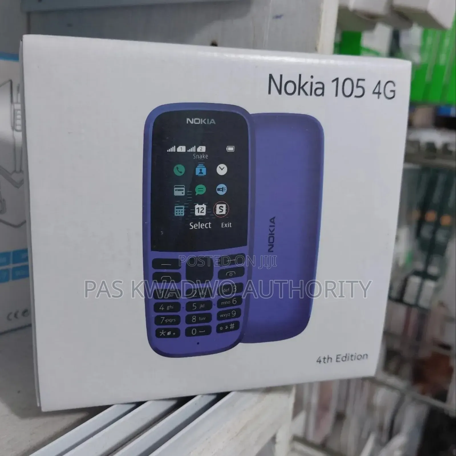 New Nokia 105 Black