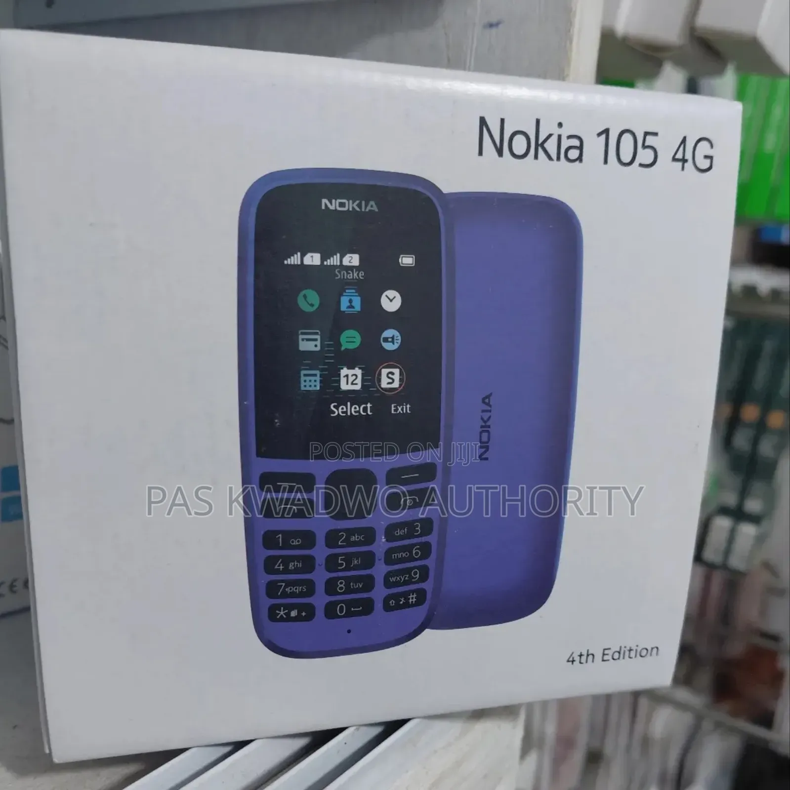 New Nokia 105 Black