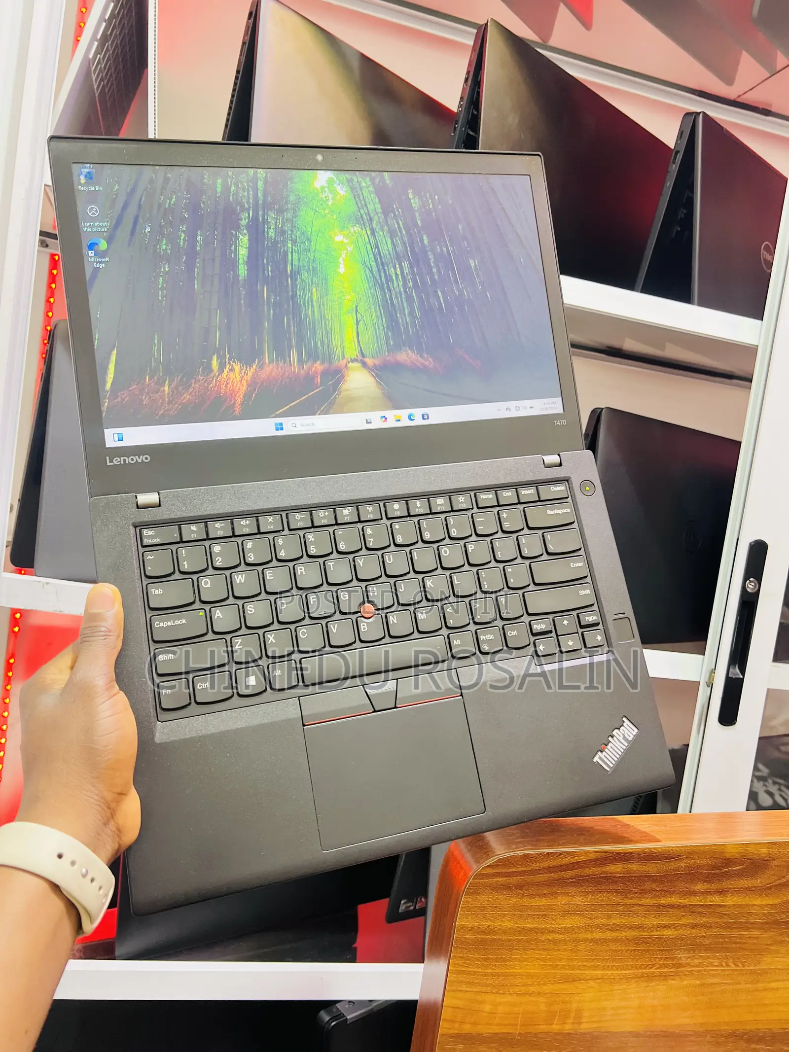 Laptop Lenovo ThinkPad T470 8GB Intel Core I5 SSD 256GB