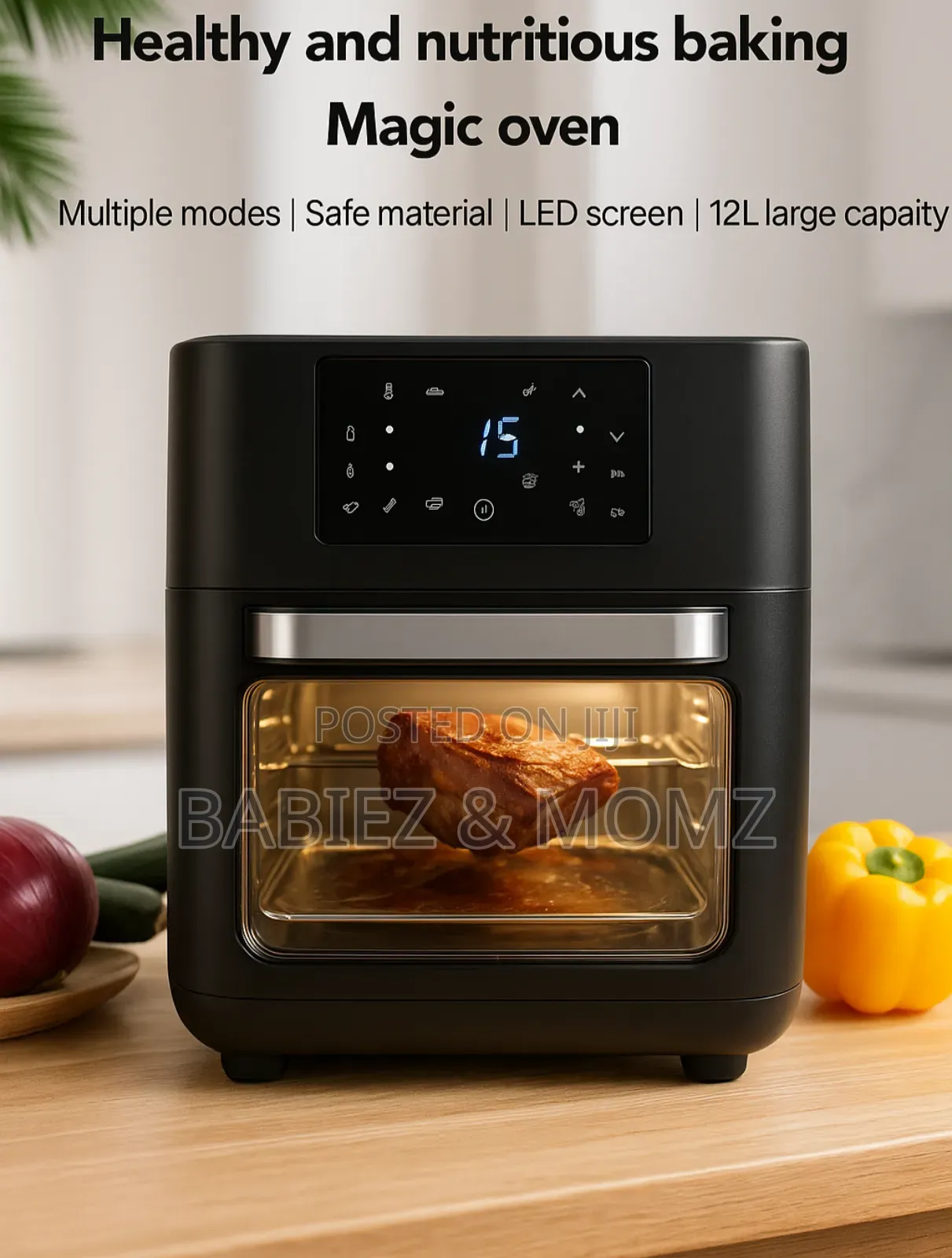 Raf 12l Air Fryer – Multi-function Oven | Healthy Oil-free Cooking