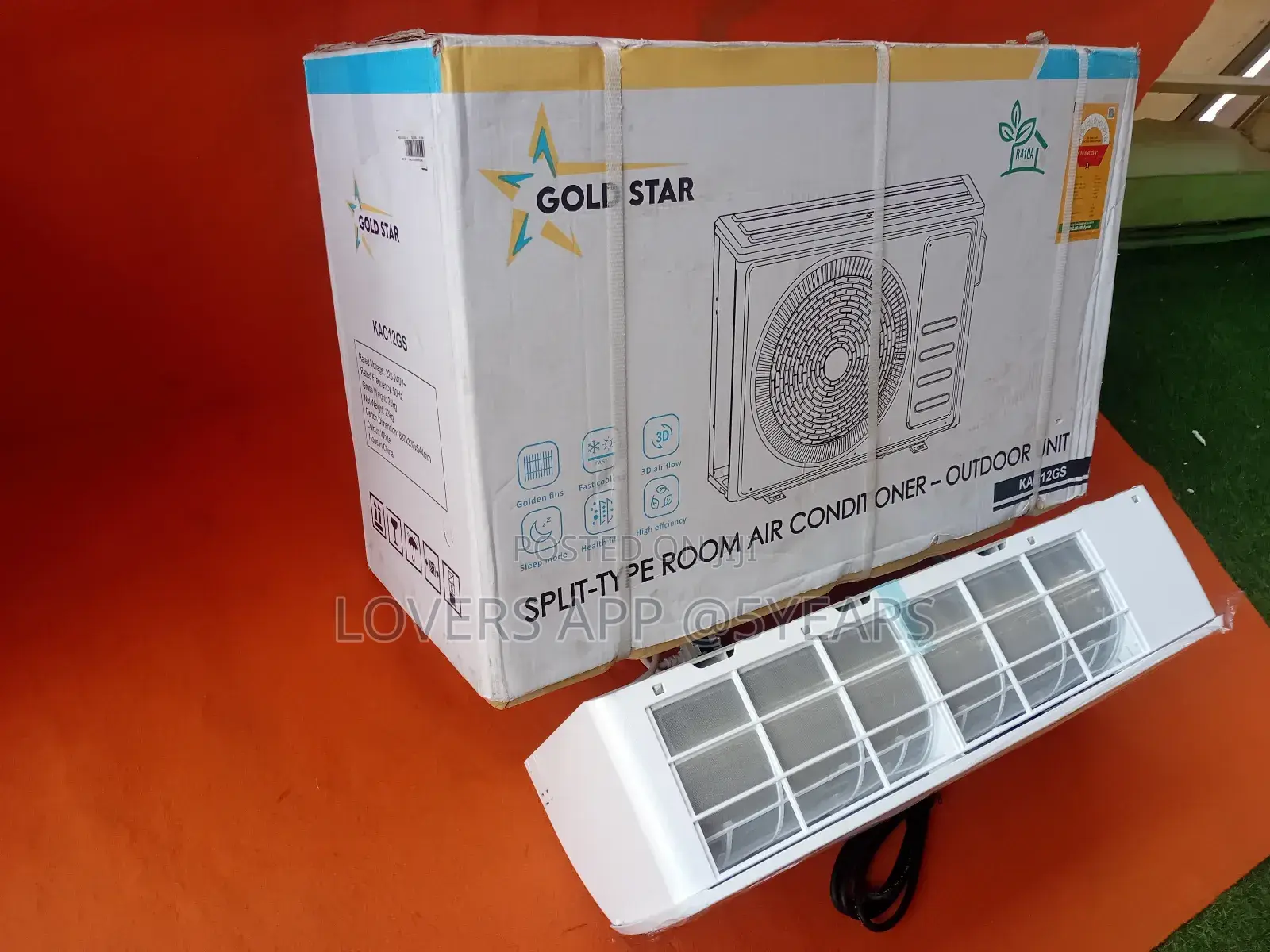 Gold Star 1.5hp Rapid Cooling Air Condition