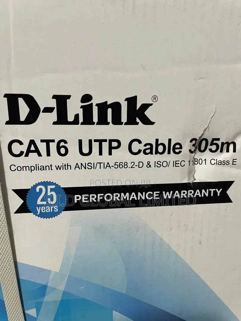 D-link Cat6 Utp Cable 305m