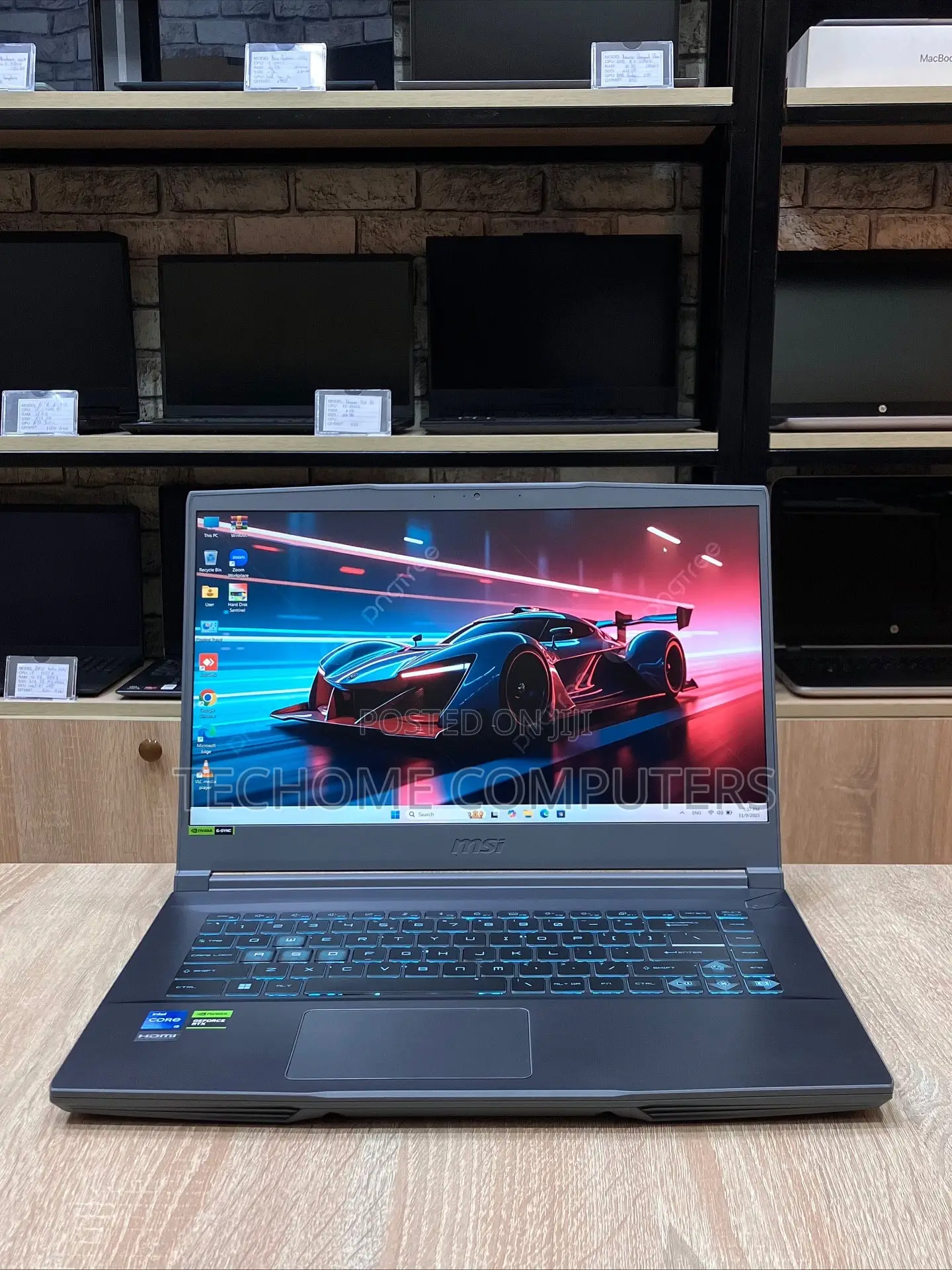 New Laptop MSI GF65 Thin 10UE 16GB Intel Core I5 SSD 512GB