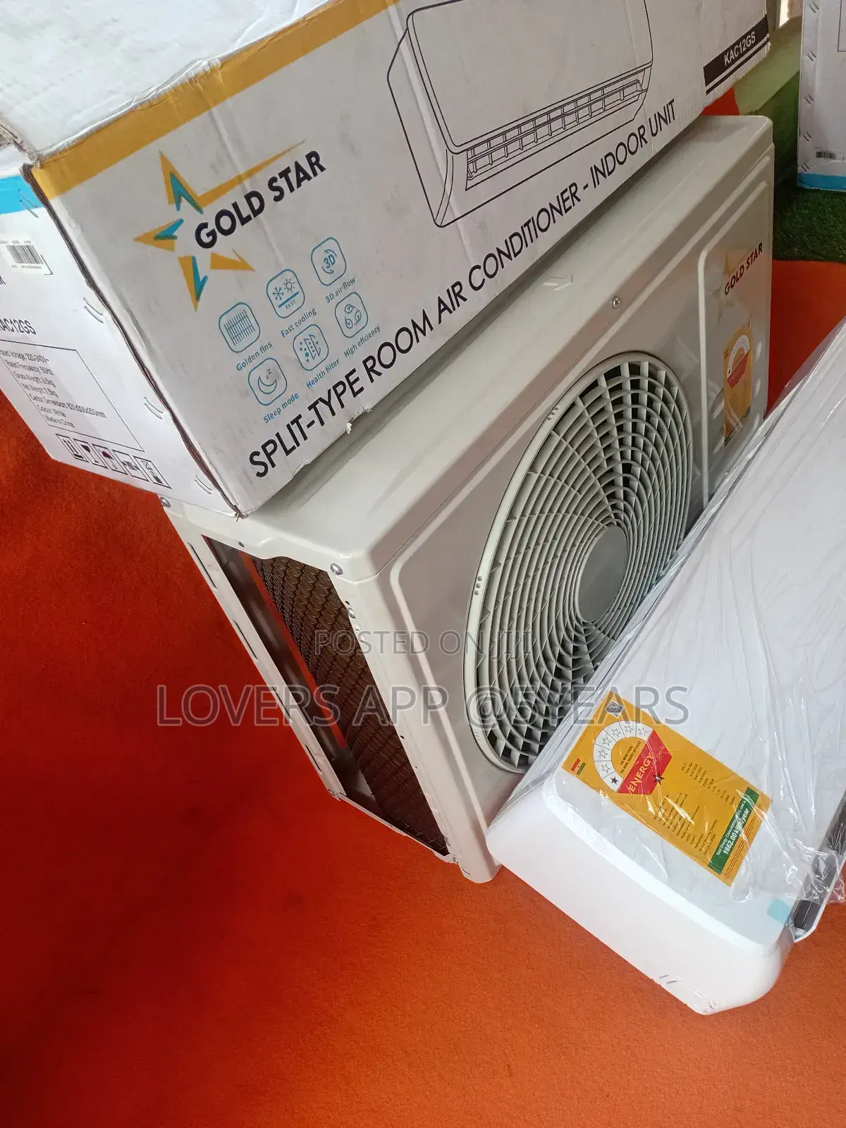 Gold Star 1.5hp Glacier Cool Ac
