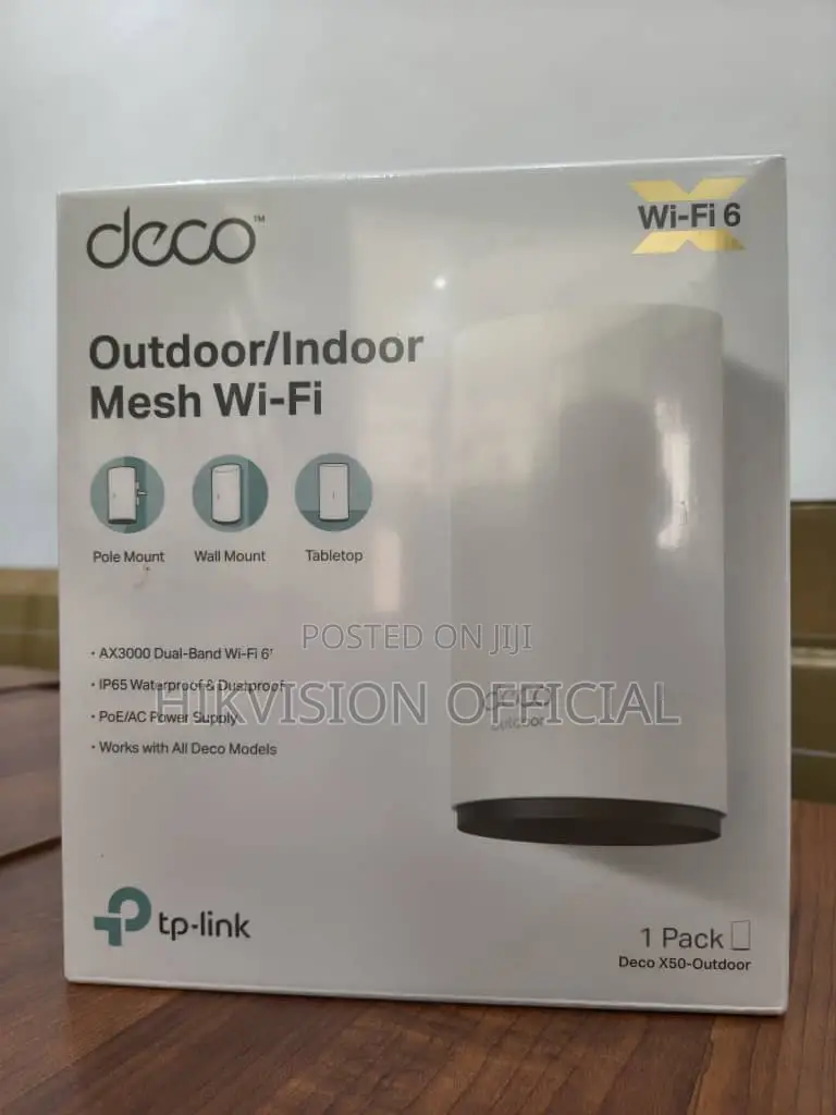 Deco X50=Ax3000 Whole Home Mesh Wifi 6 System