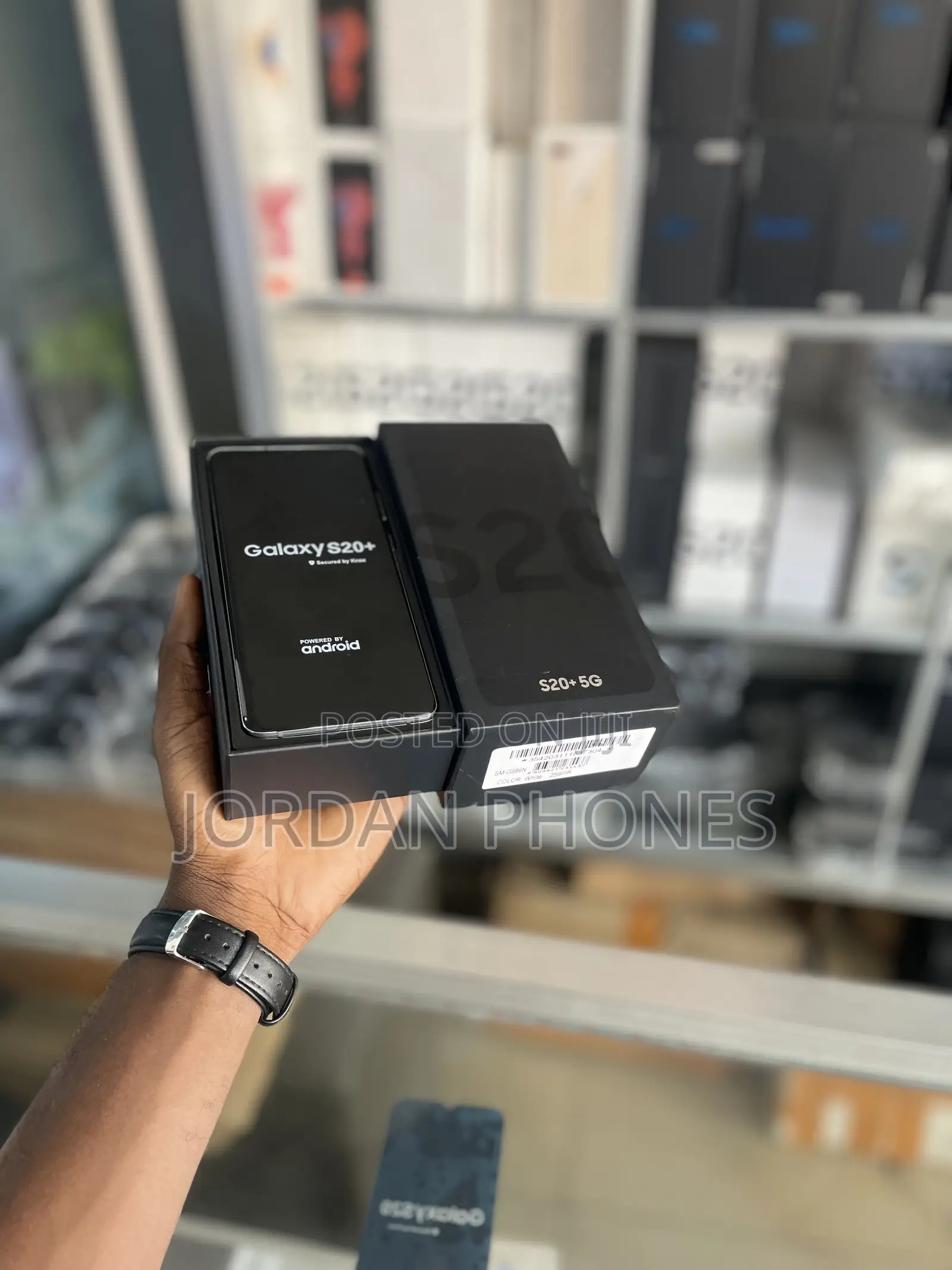 New Samsung Galaxy S20+ 5G 256 GB White